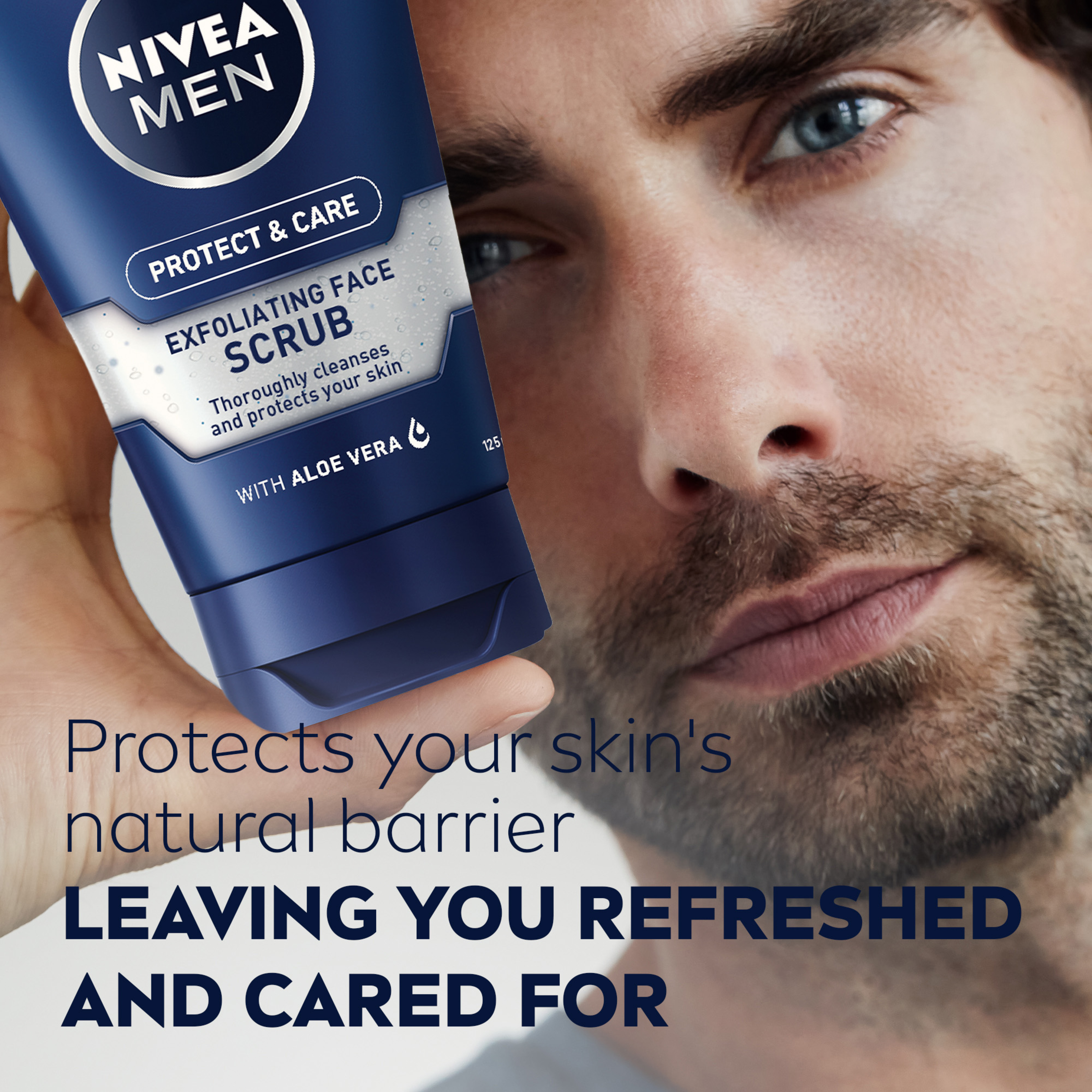NIVEA MEN EXFOLIATING FACE SCRUB 125ML - Image 3