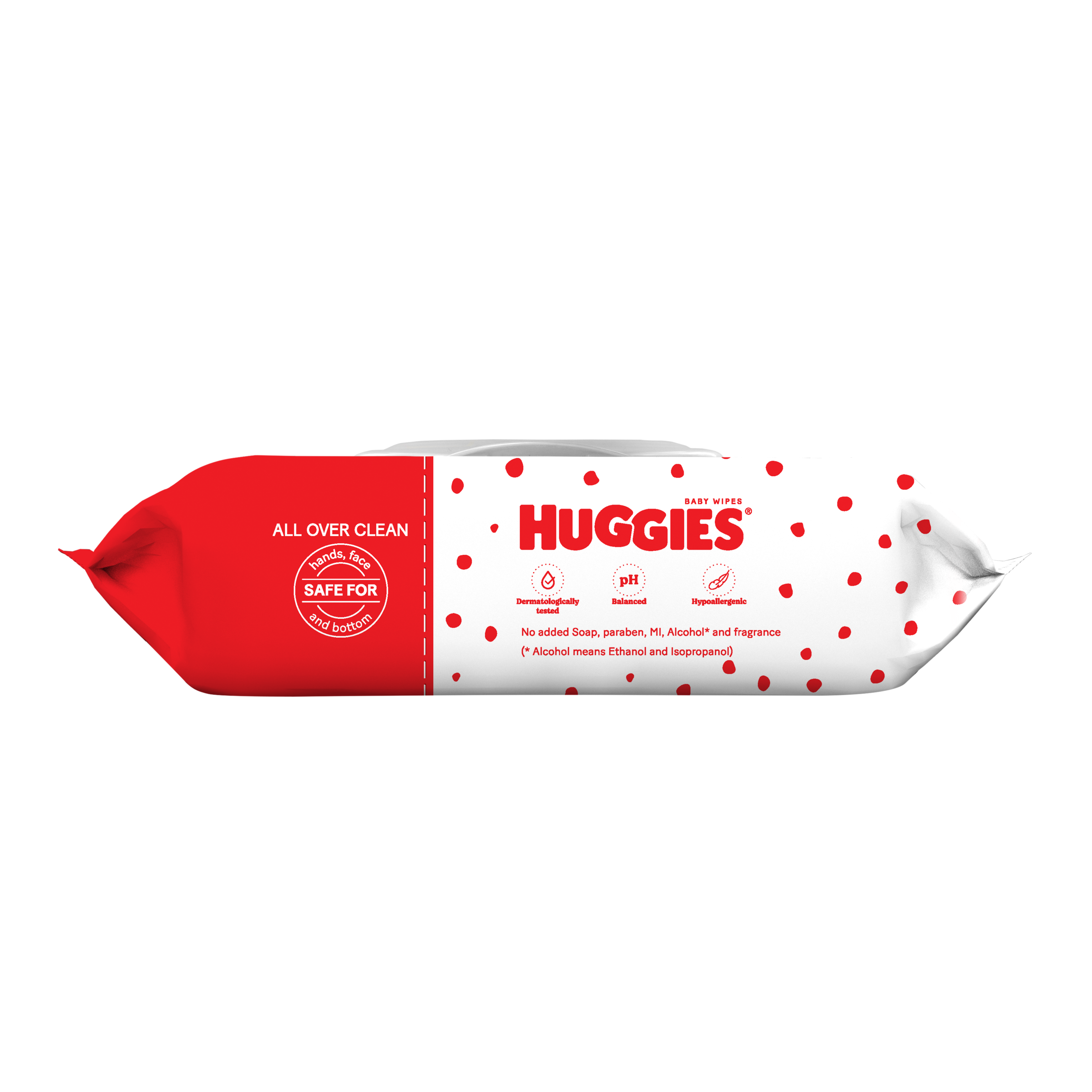 HUGGIES ESSENTIAL CLEAN BABY WIPES 80 PACK - Image 4