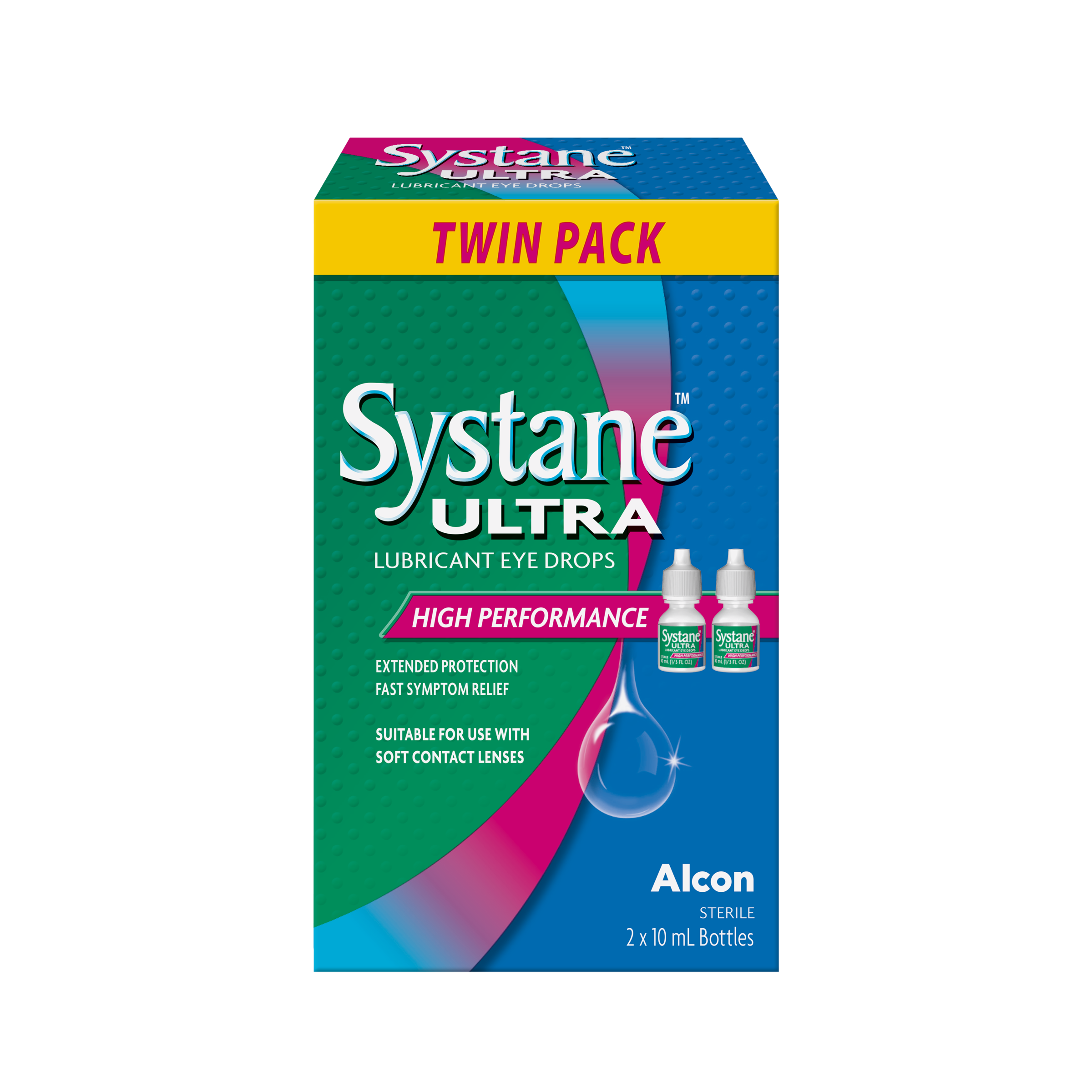 SYSTANE ULTRA LUBRICANT EYE DROPS 10ML TWIN PACK - Image 5