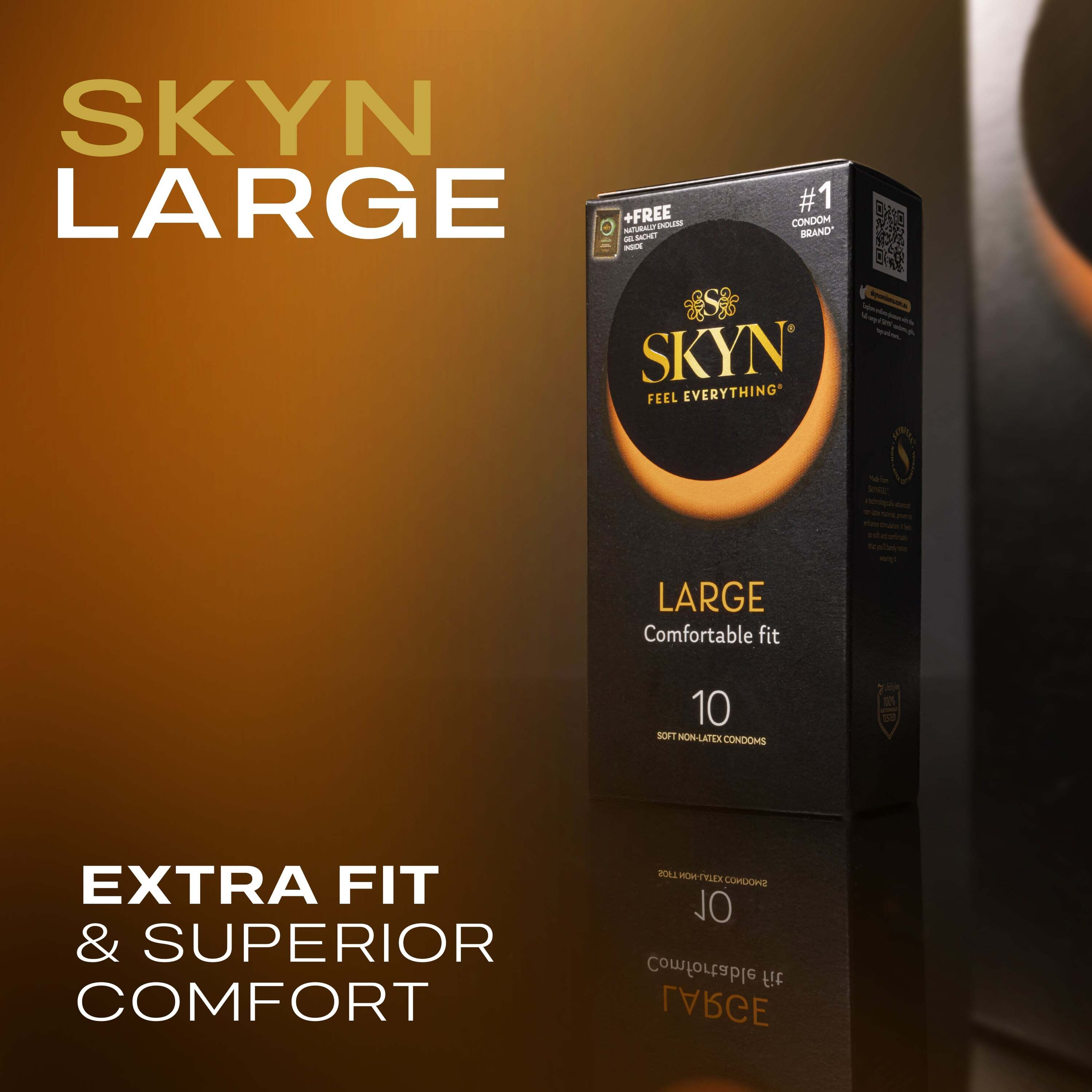 SKYN FEEL EVERYTHING CONDOMS LARGE 10 PACK - Image 5