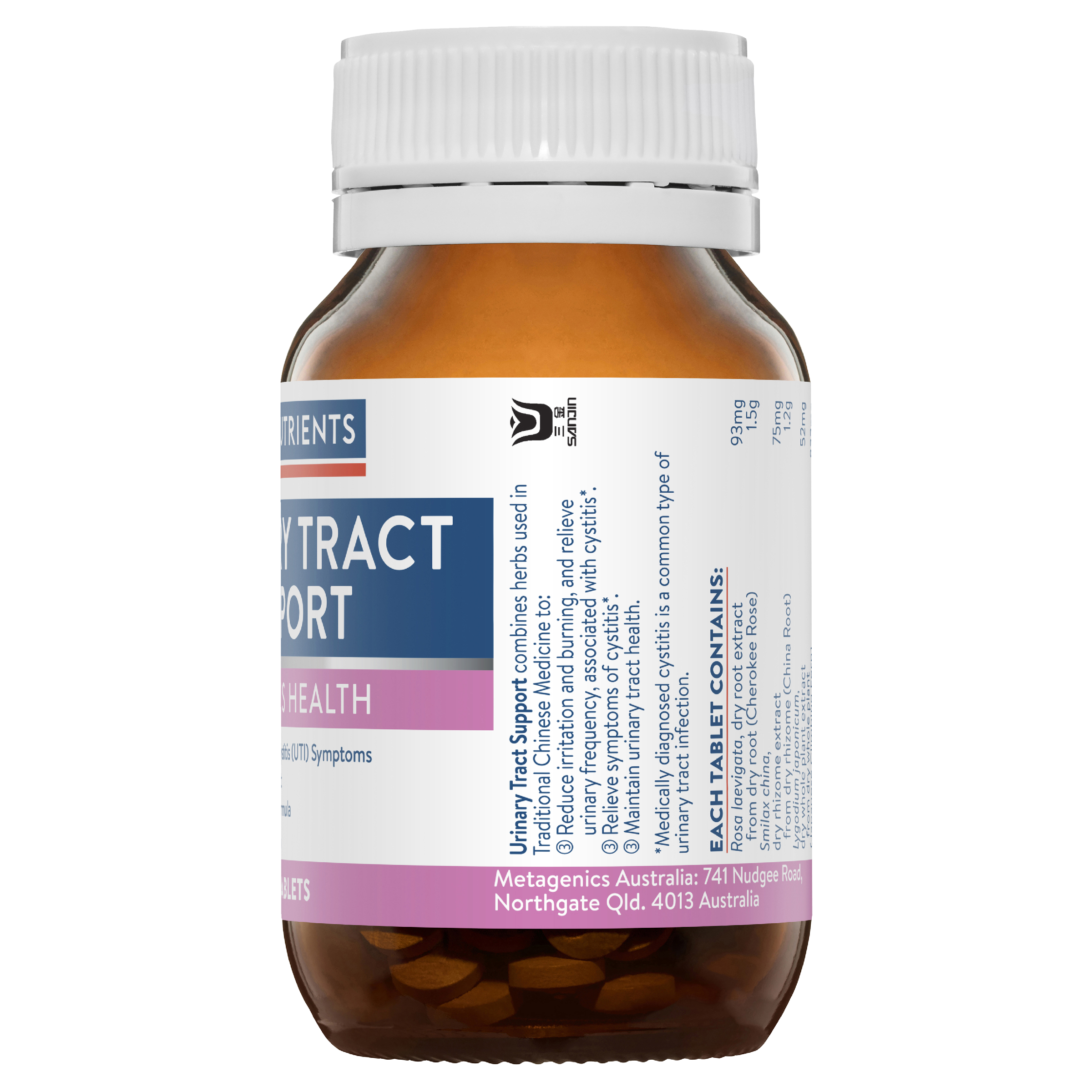 ETHICAL NUTRIENTS URINARY TRACT SUPPORT 90 TABLETS - Image 3