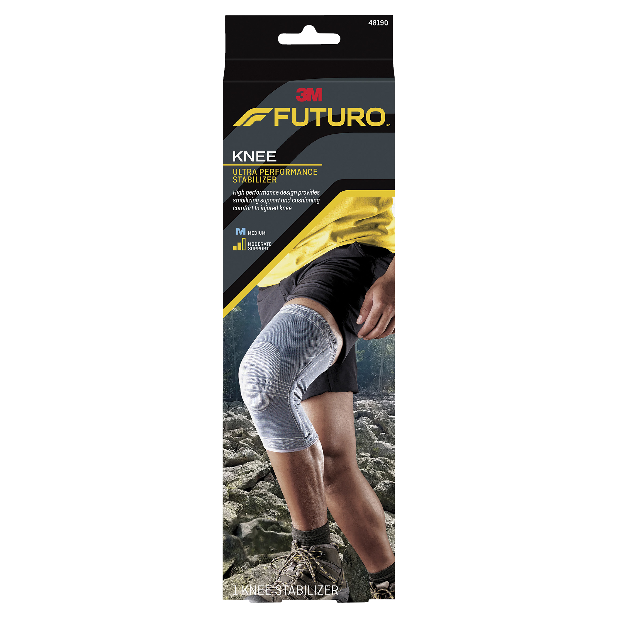 FUTURO ACTIVE KNIT KNEE STABILISER MEDIUM - Image 2