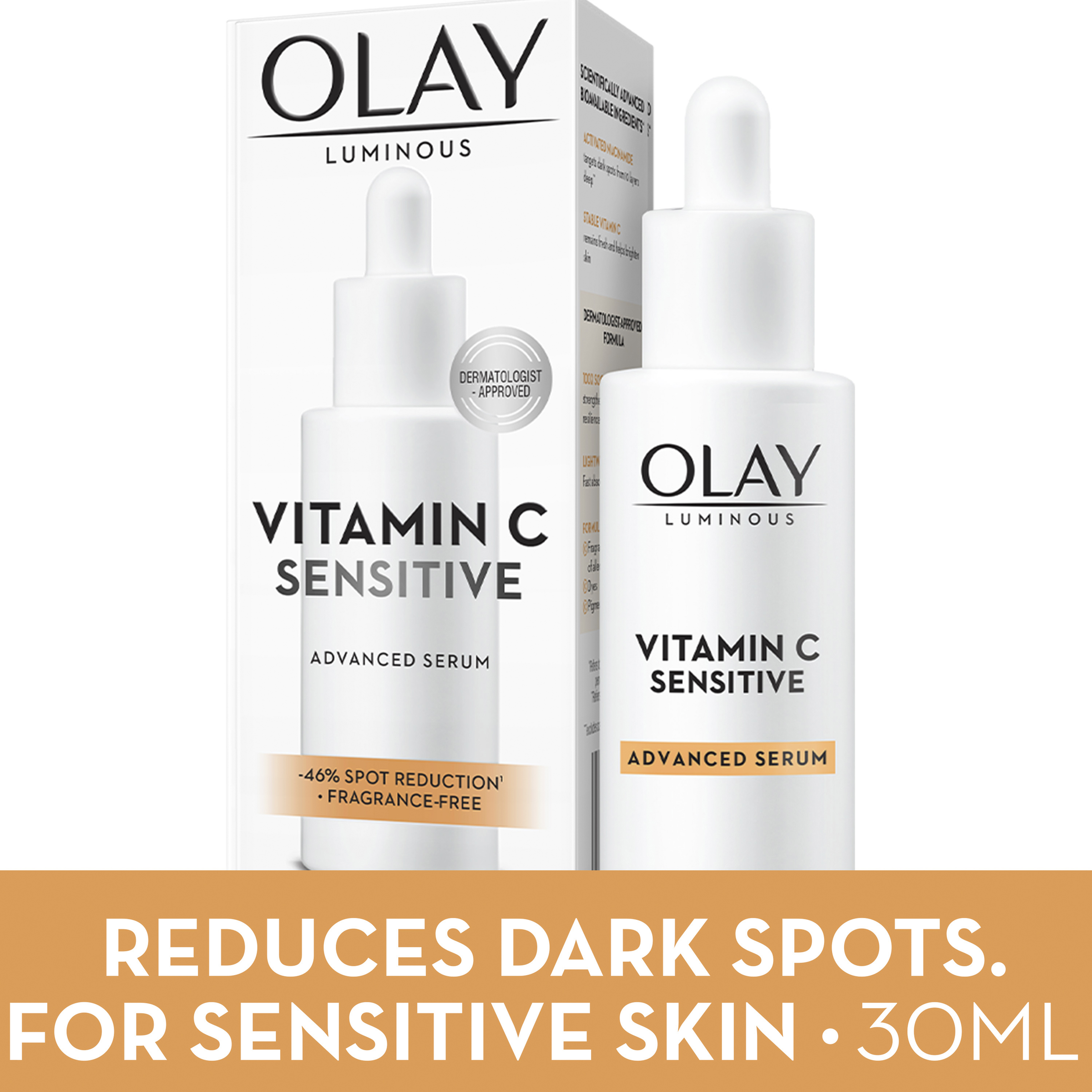 OLAY LUMINOUS VITAMIN C SENSITIVE ADVANCED BRIGHTENING SERUM - Image 9