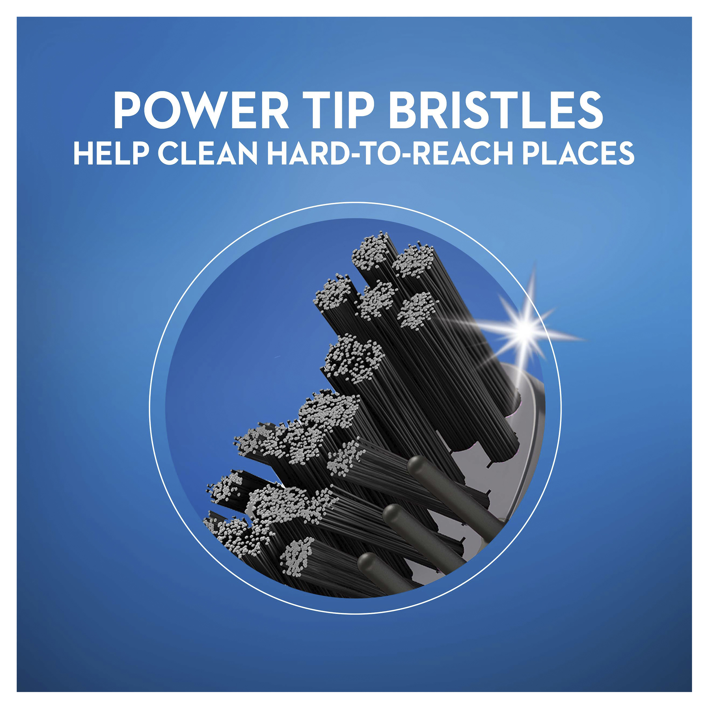 ORAL-B TOOTHBRUSH 3D WHITE CROSS ACTION CHARCOAL  3 PACK - Image 3