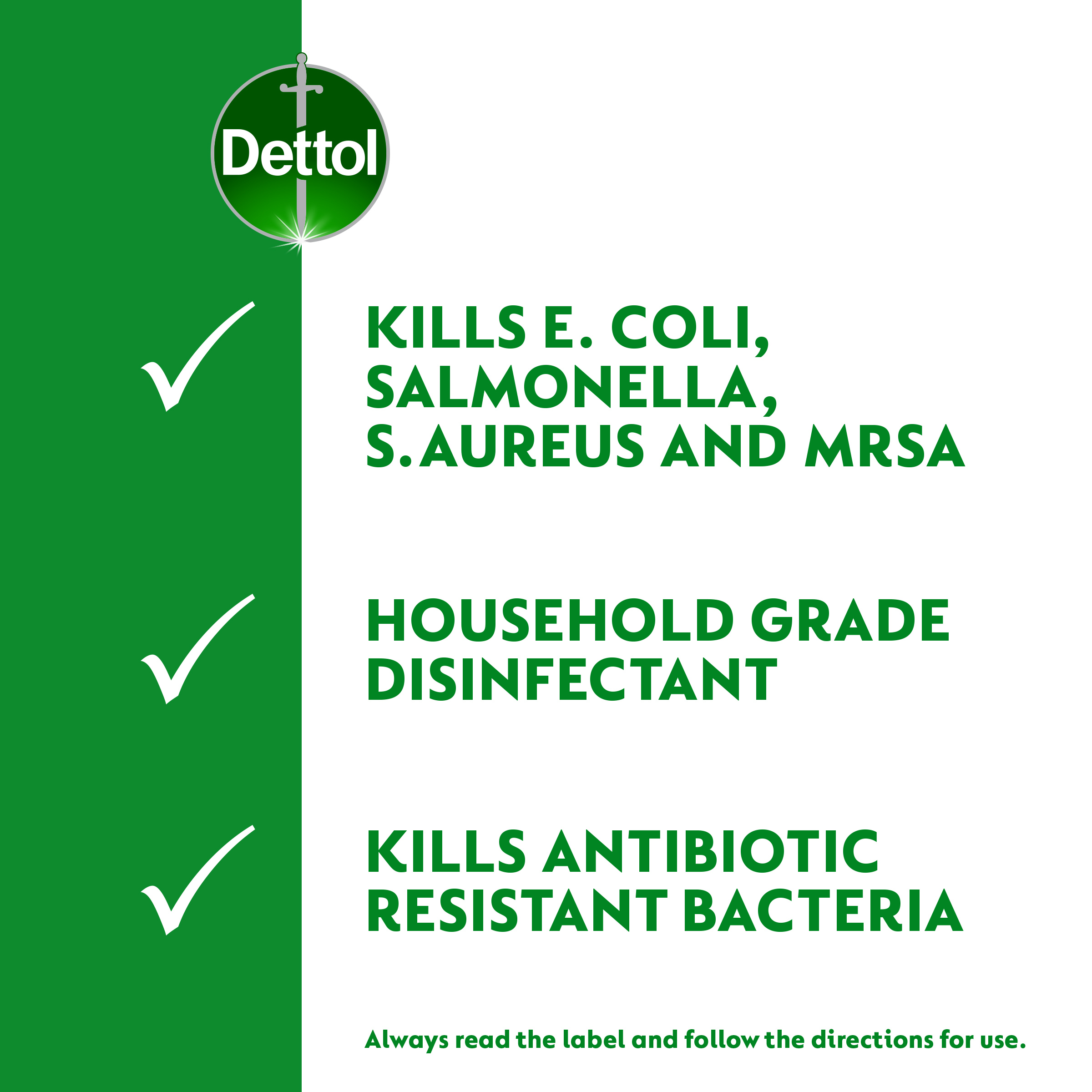 DETTOL MULTI PURPOSE CLEANING WIPES CRISP APPLE 110 PACK - Image 6