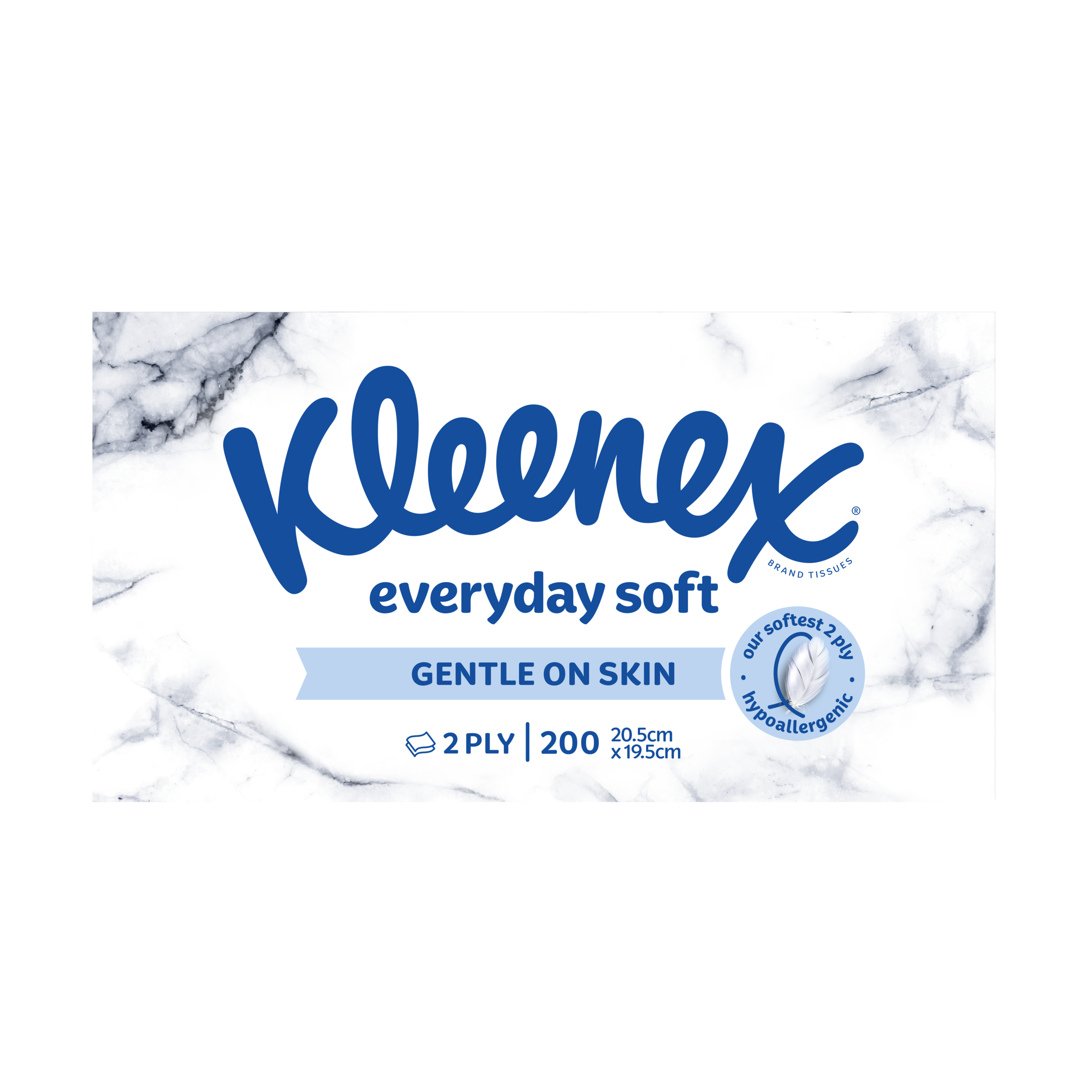KLEENEX FACIAL TISSUES EVERYDAY 2 PLY 200 PACK - Image 2