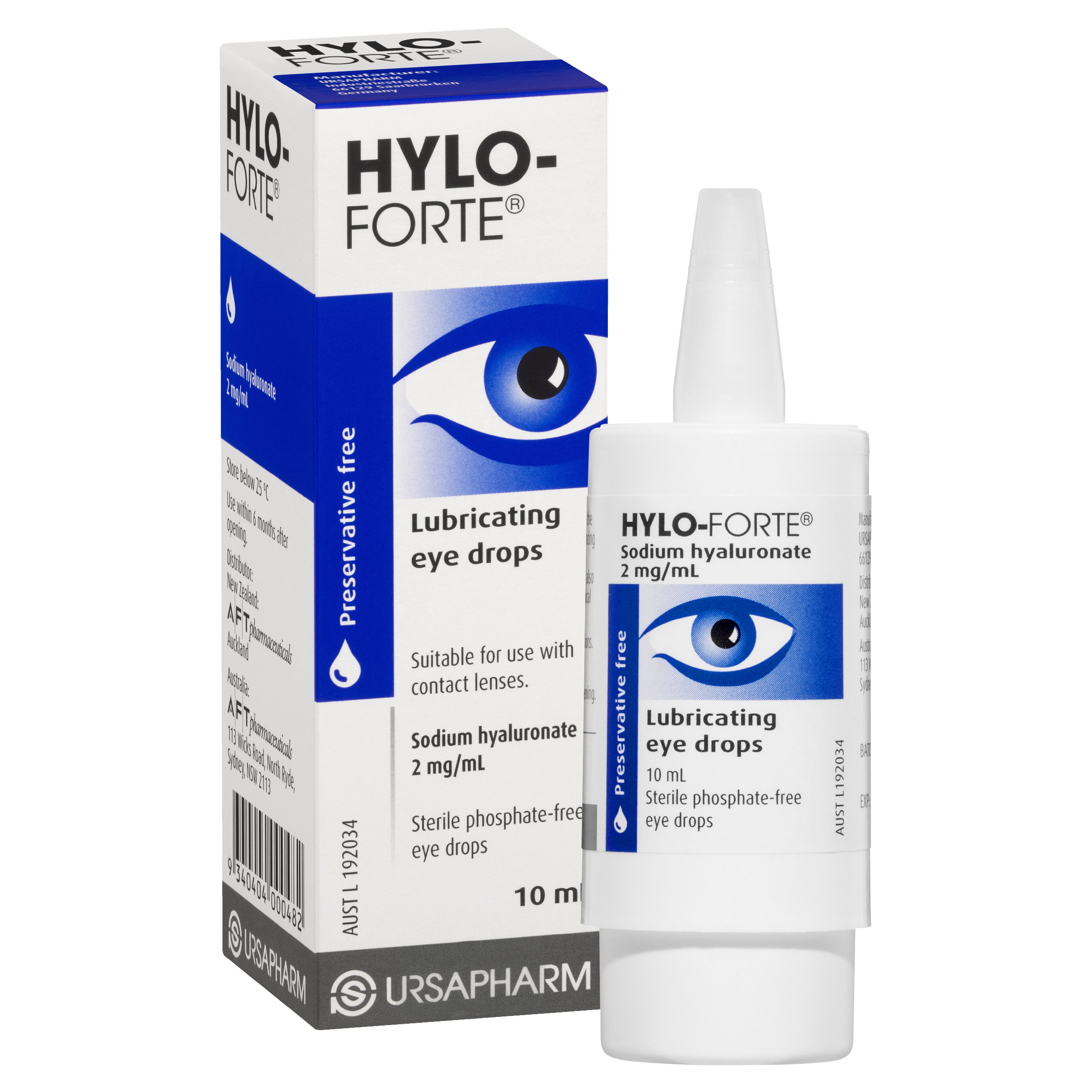 HYLO FORTE LUBRICANT EYE DROPS 10ML - Image 6