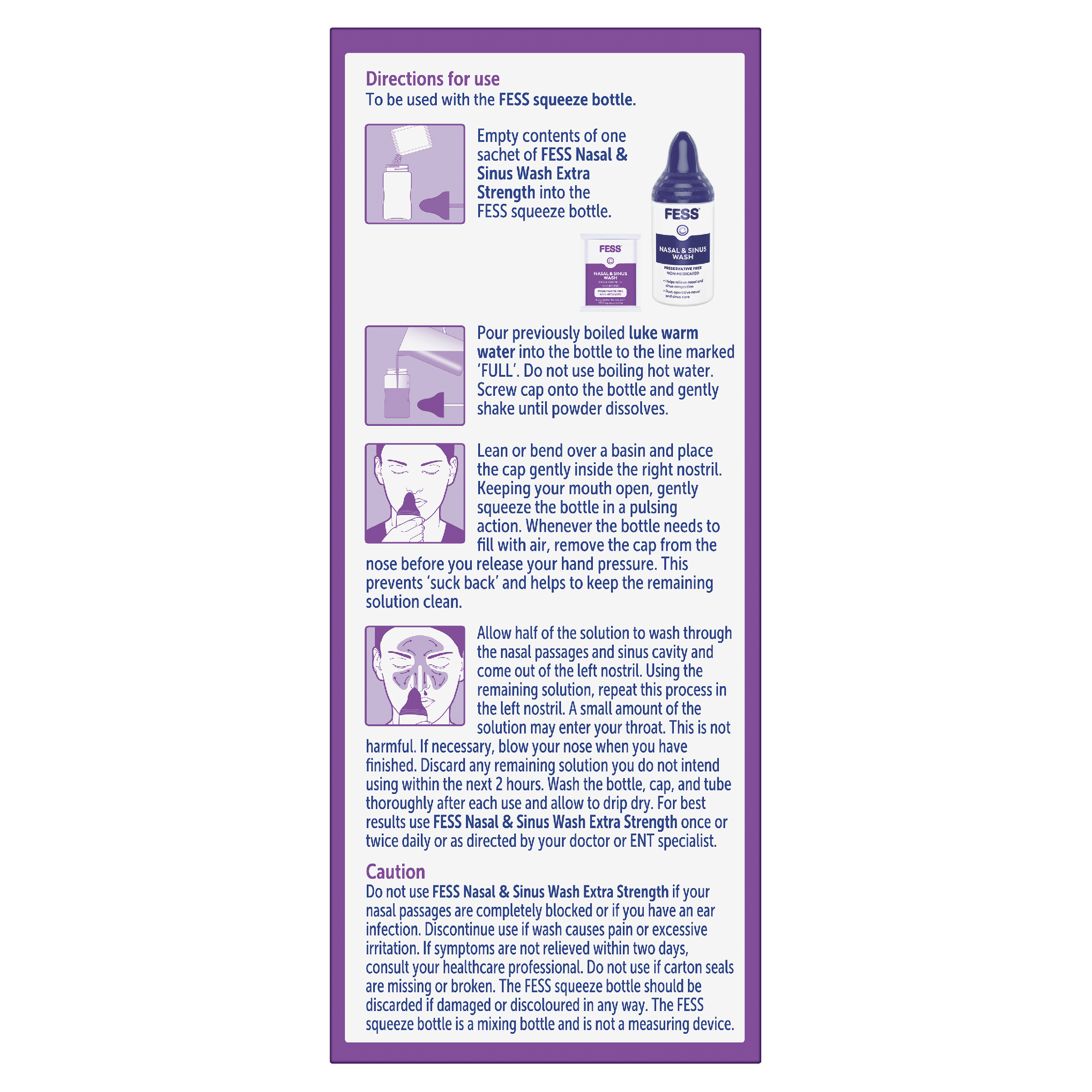 FESS NASAL & SINUS WASH EXTRA STRENGTH STARTER KIT 6 - Image 6