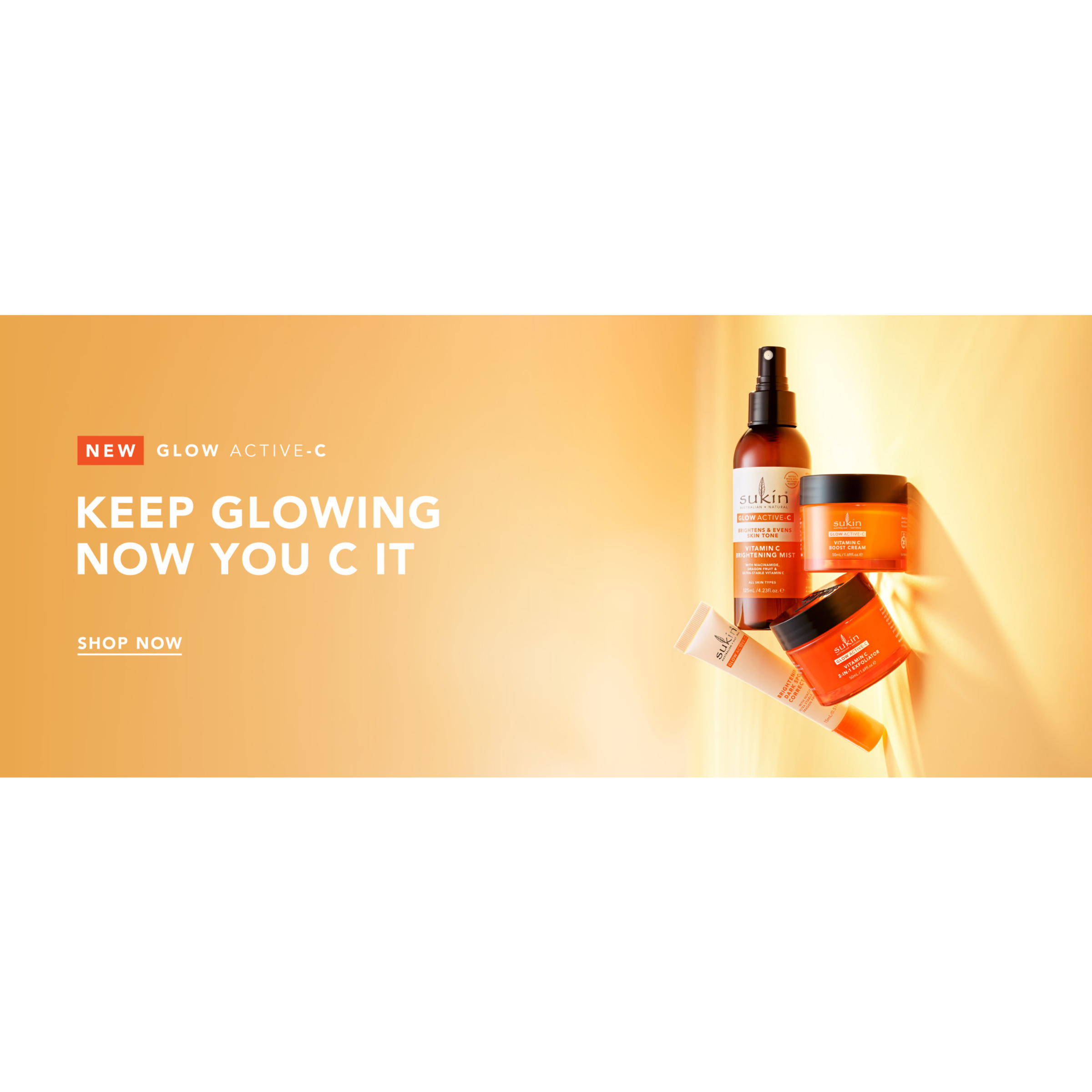 SUKIN GLOW ACTIVE C 2 IN 1 EXFOLIATOR 50ML - Image 10