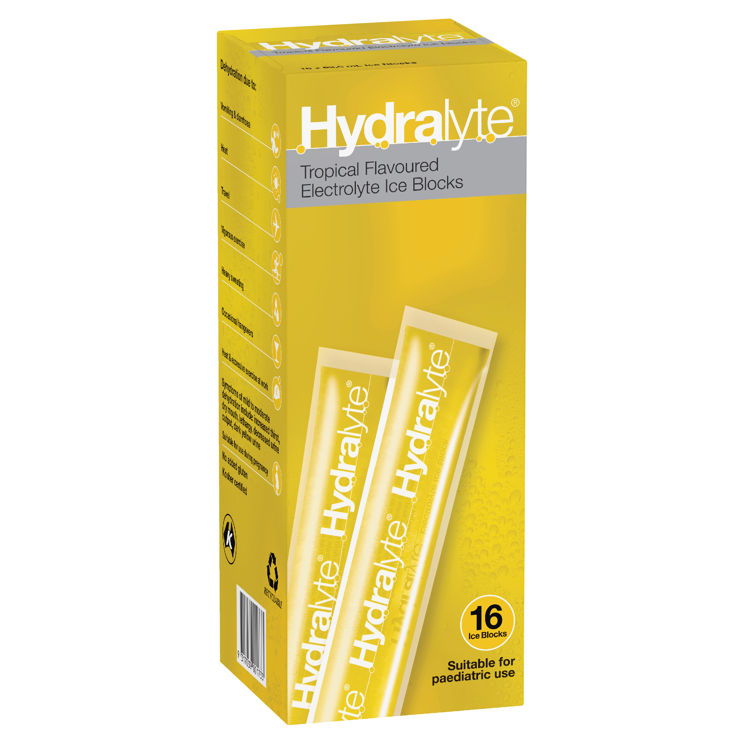 HYDRALYTE TROPICAL ICE BLOCK 16 PACK - Image 8