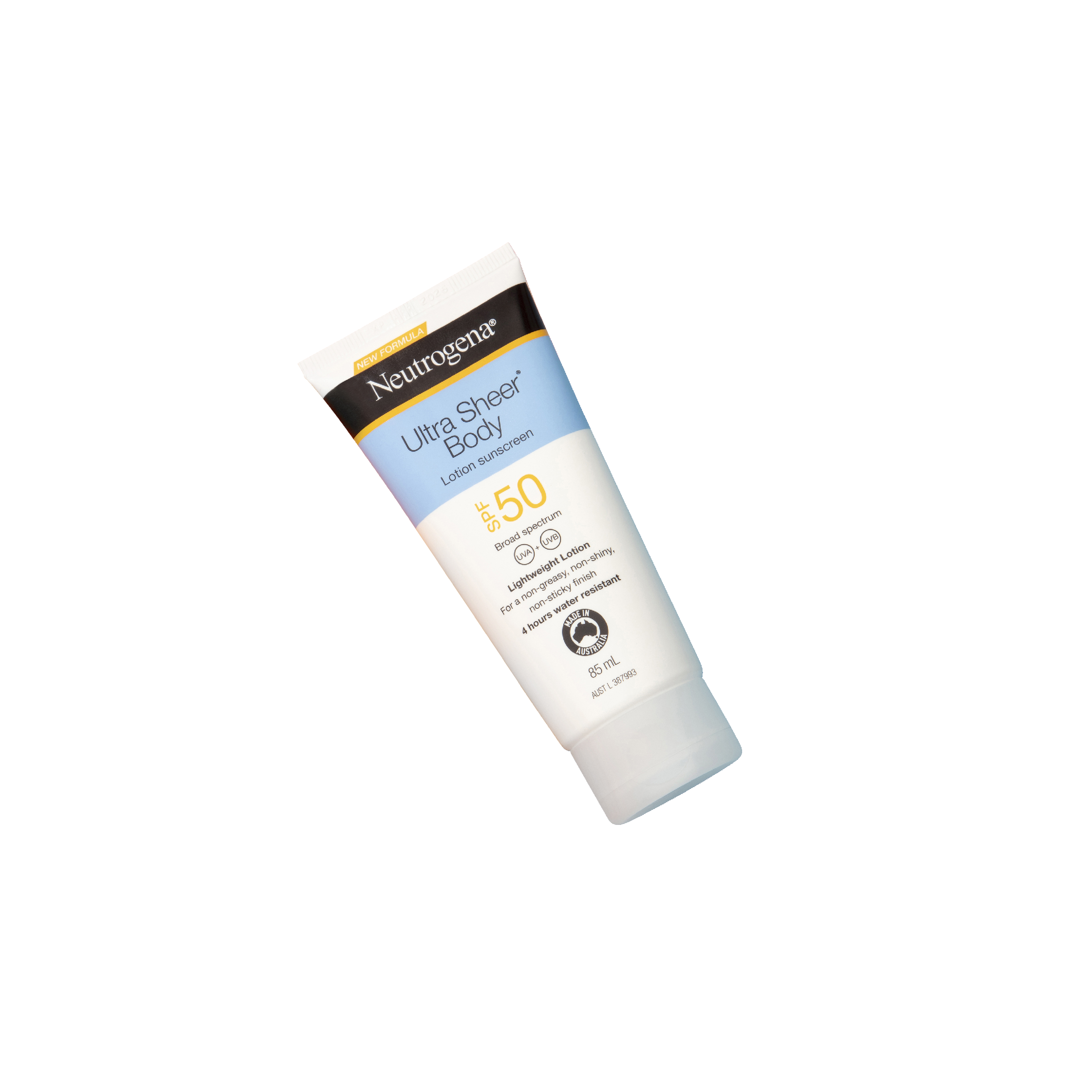 NEUTROGENA ULTRA SHEER BODY LOTION SPF50 85ML - Image 3