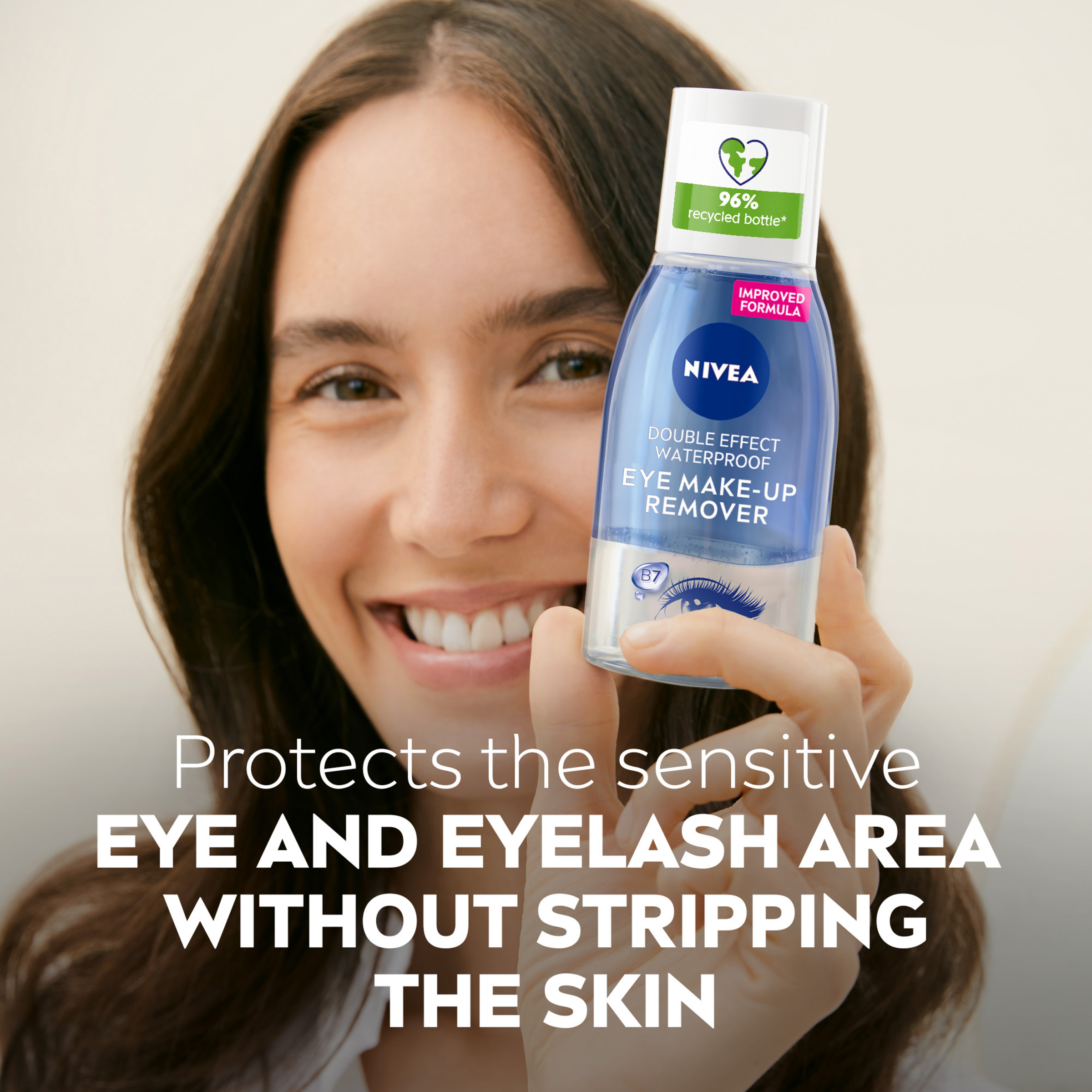 NIVEA DOUBLE EFFECT EYE MAKEUP REMOVER 125ML - Image 3