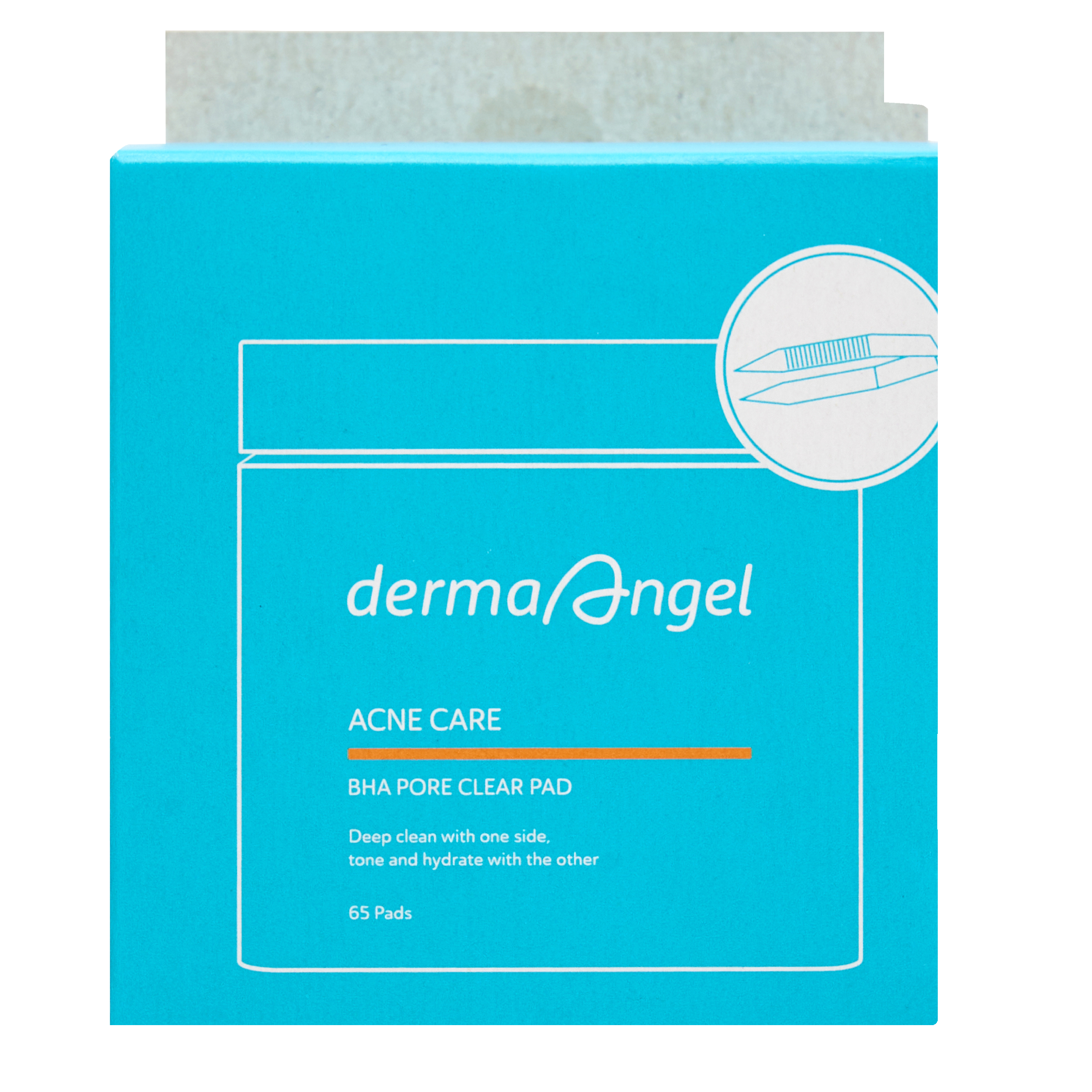 DERMA ANGEL PORE CLEAR PADS  65 PACK - Image 2