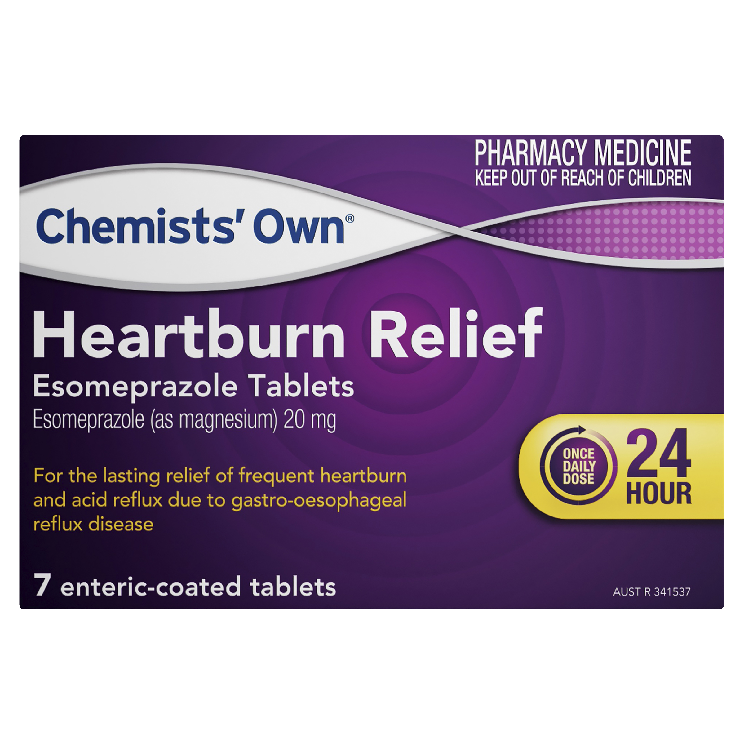 CHEMISTS OWN HEARTBURN ESOMEPRAZOLE 20MG 7 TABLETS - Image 2