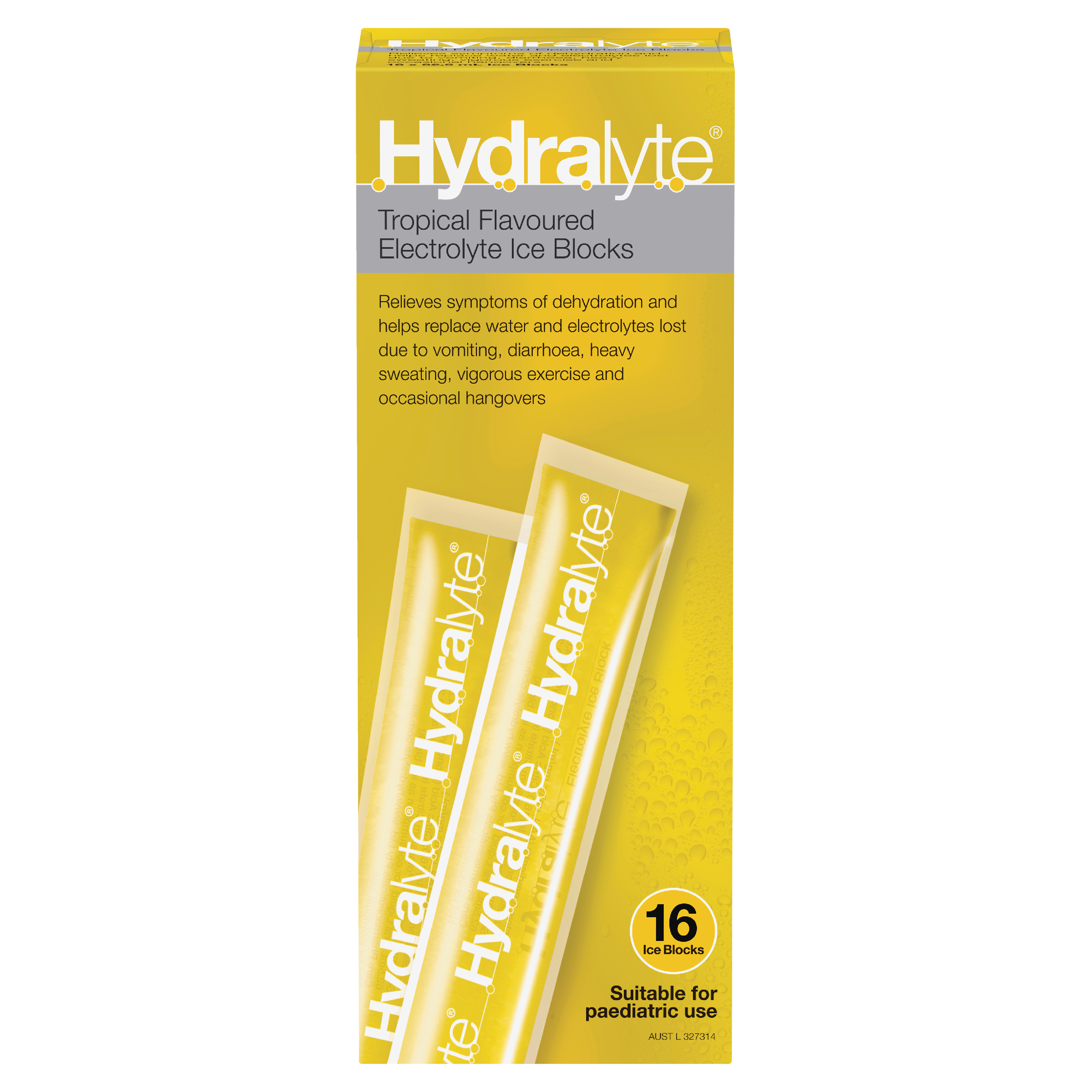 HYDRALYTE TROPICAL ICE BLOCK 16 PACK - Image 2