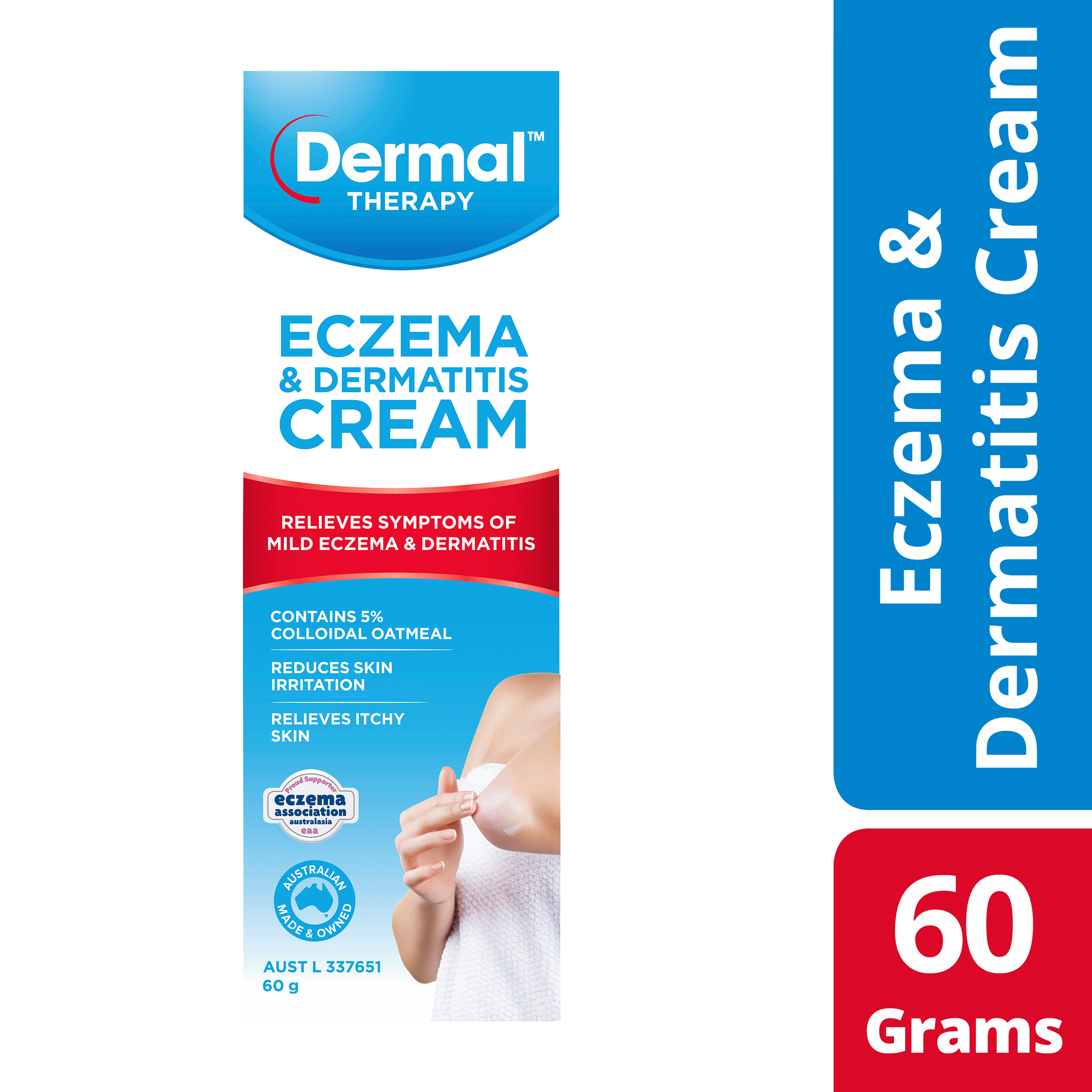 DERMAL THERAPY ECZEMA & DERMATITIS CREAM 60G - Image 5
