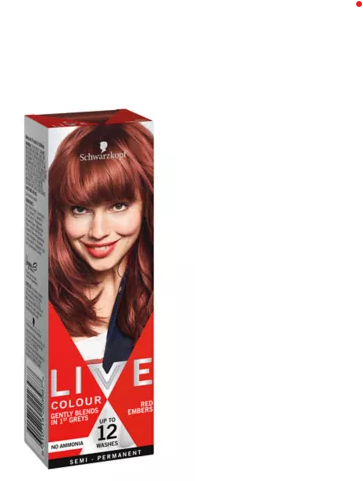 SCHWARZKOPF LIVE COLOUR RED EMBERS 75ML