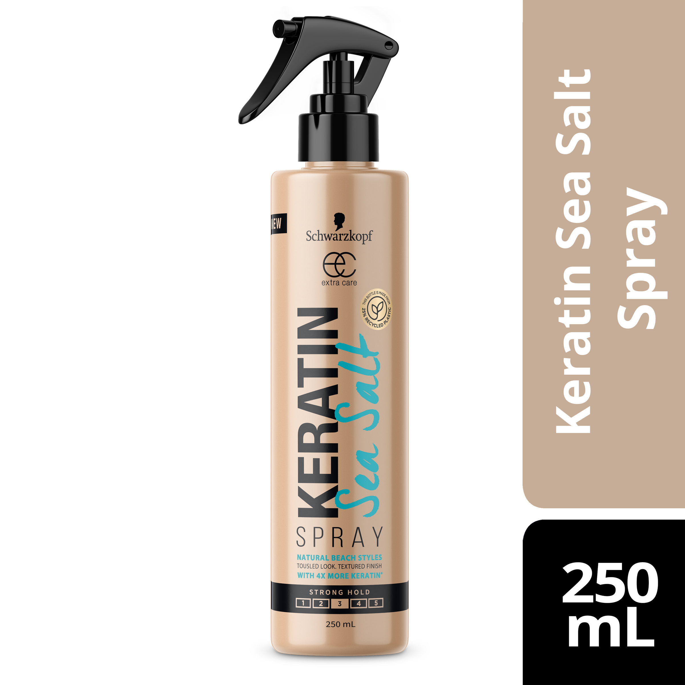 SCHWARZKOPF EXTRA CARE KERATIN STYLING SEA SALT SPRAY 250ML - Image 3