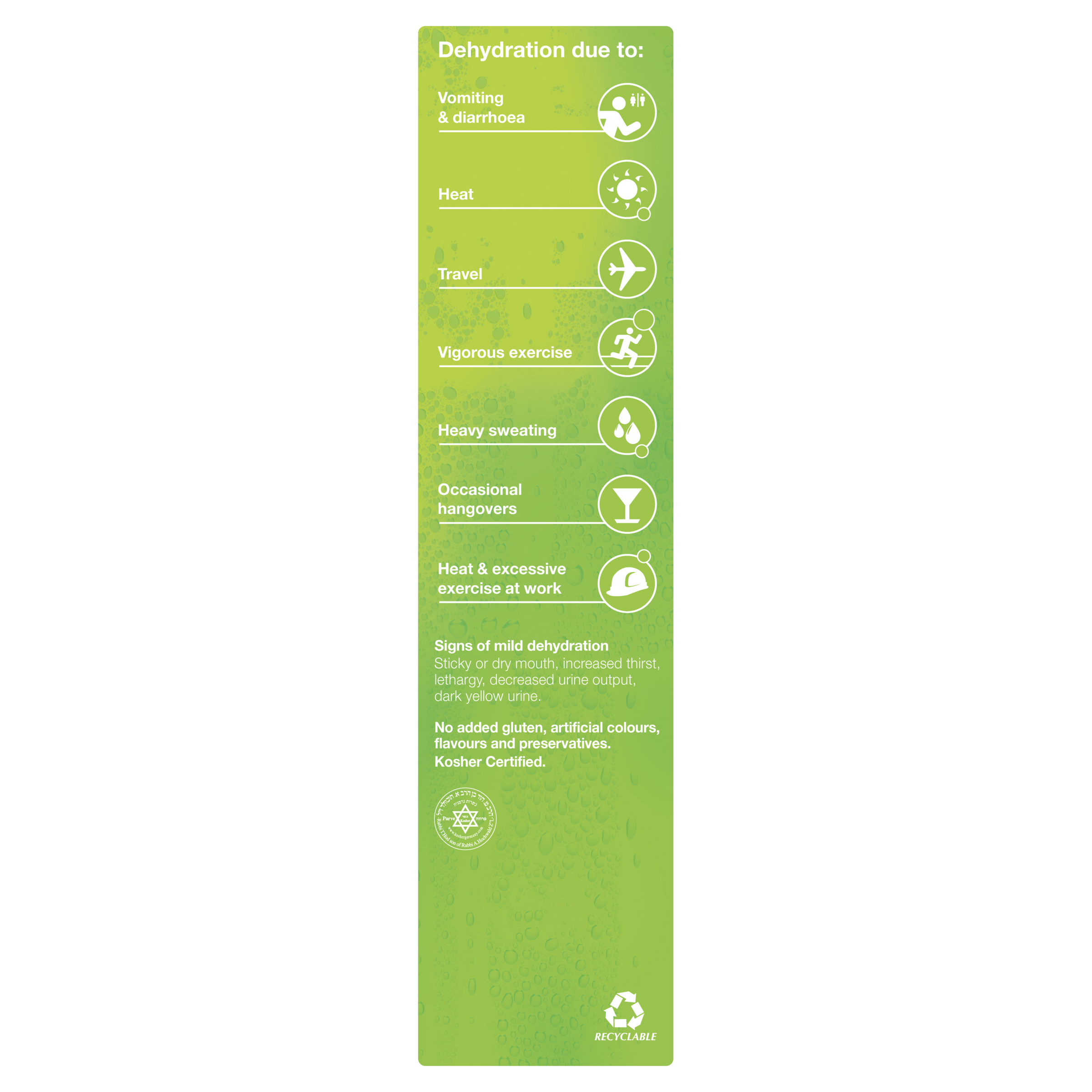 HYDRALYTE EFFERVESCENT LEMON LIME 20 TABLETS - Image 6