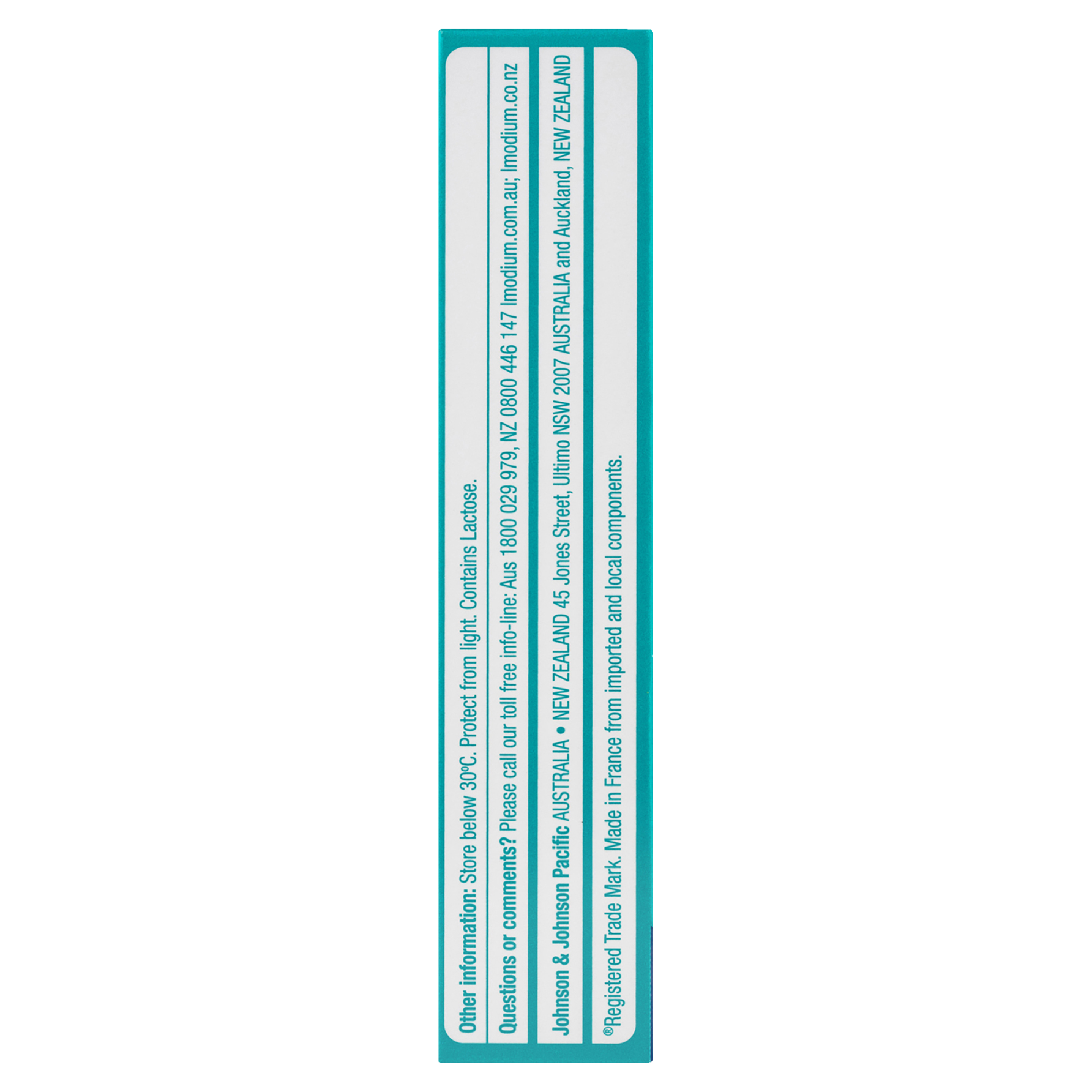 IMODIUM DIARRHOEA RELIEF 8 CAPSULES - Image 3