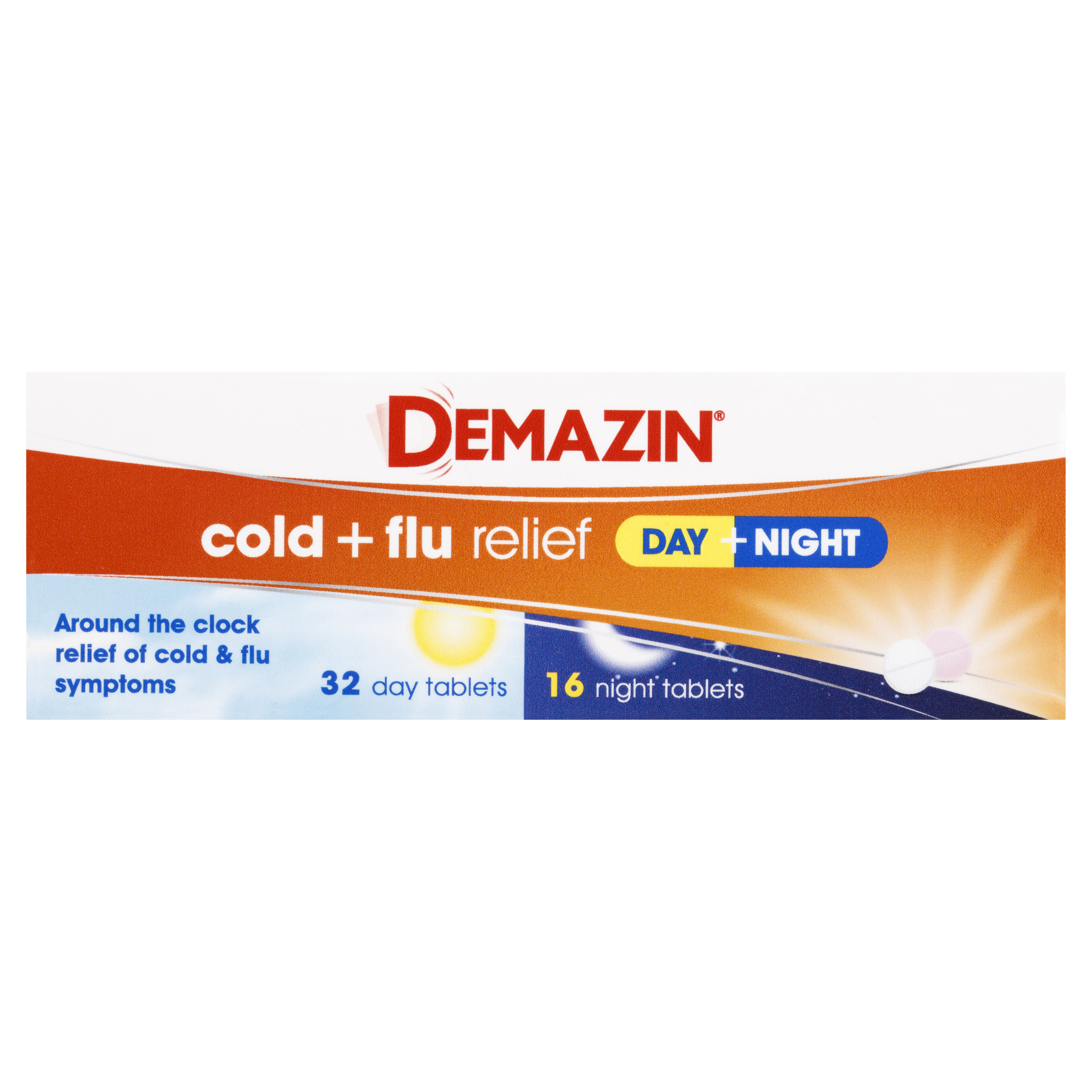 DEMAZIN DAY & NIGHT COLD & FLU PE 48 TABLETS - Image 5