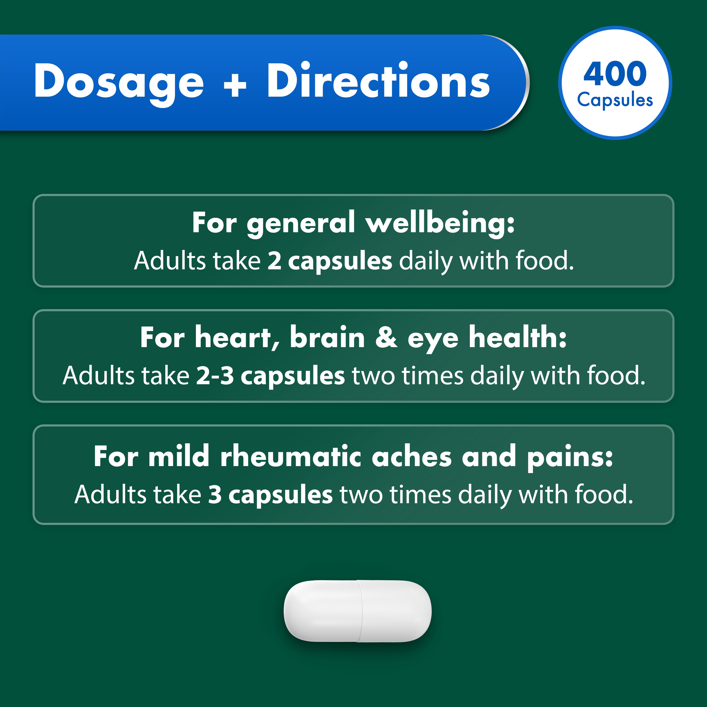 NATURES OWN ODOURLESS FISH OIL 1500MG 400 CAPSULES - Image 8