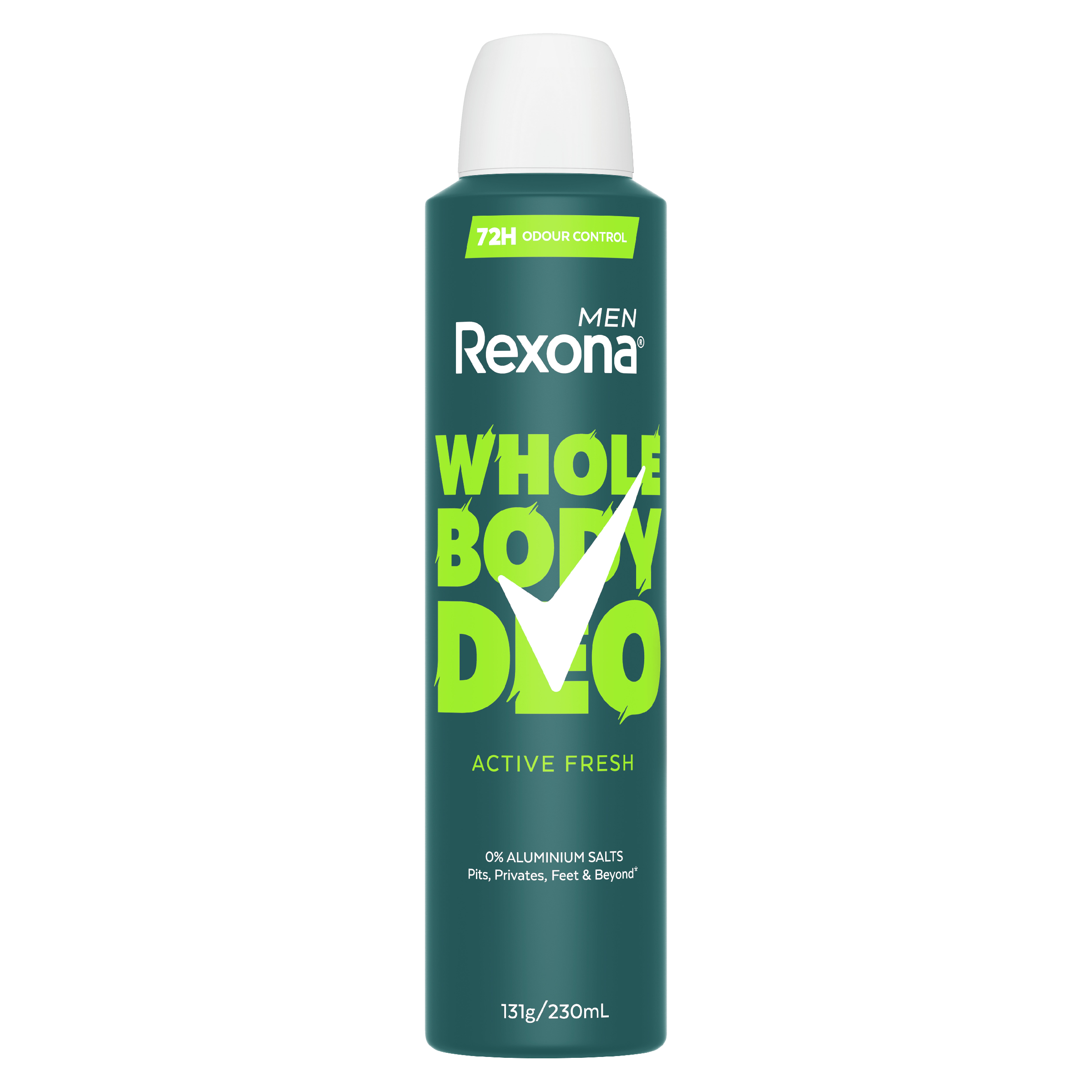 REXONA DEODORANT AEROSOL MEN ACTIVE FRESH 230ML