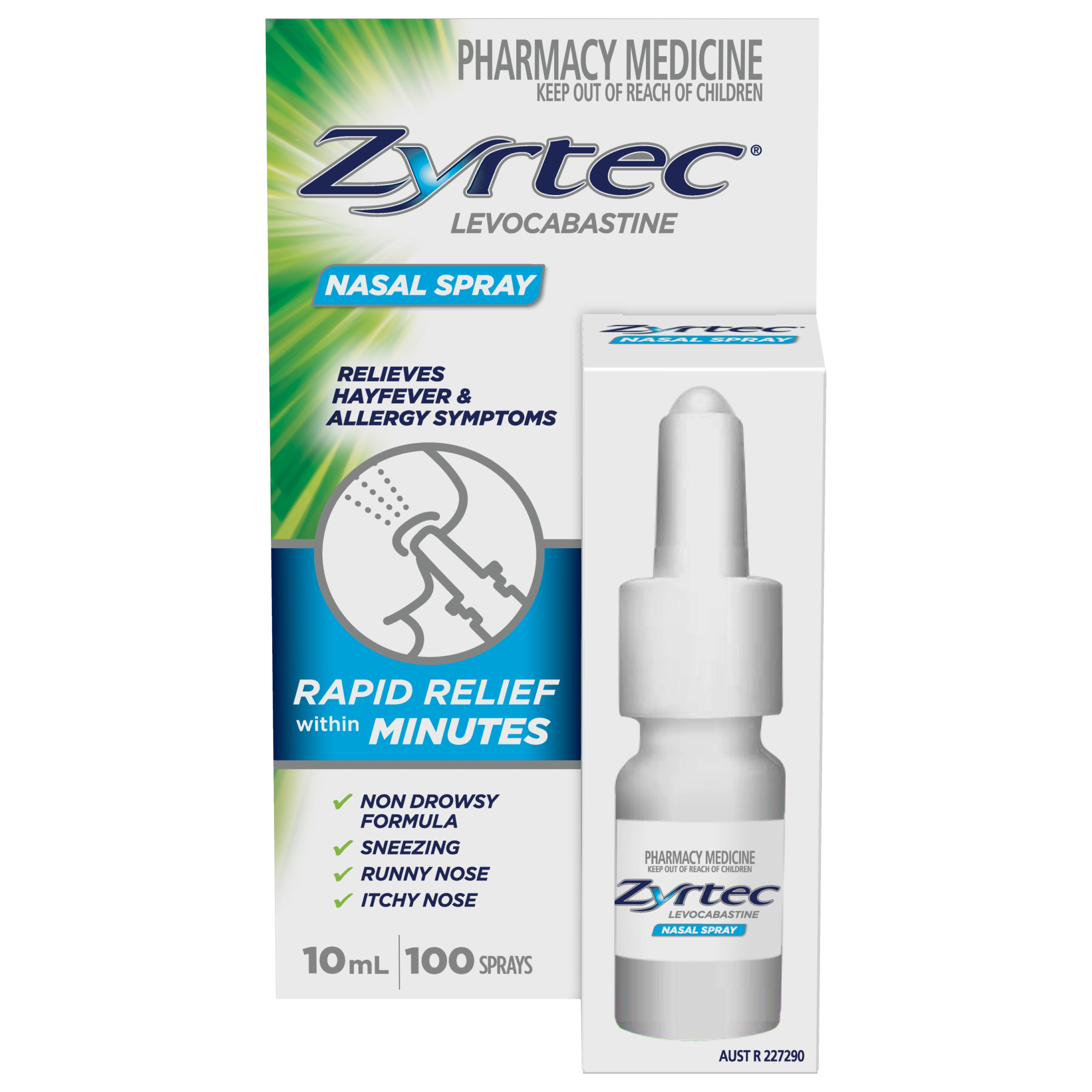 ZYRTEC NASAL SPRAY 10ML - Image 2