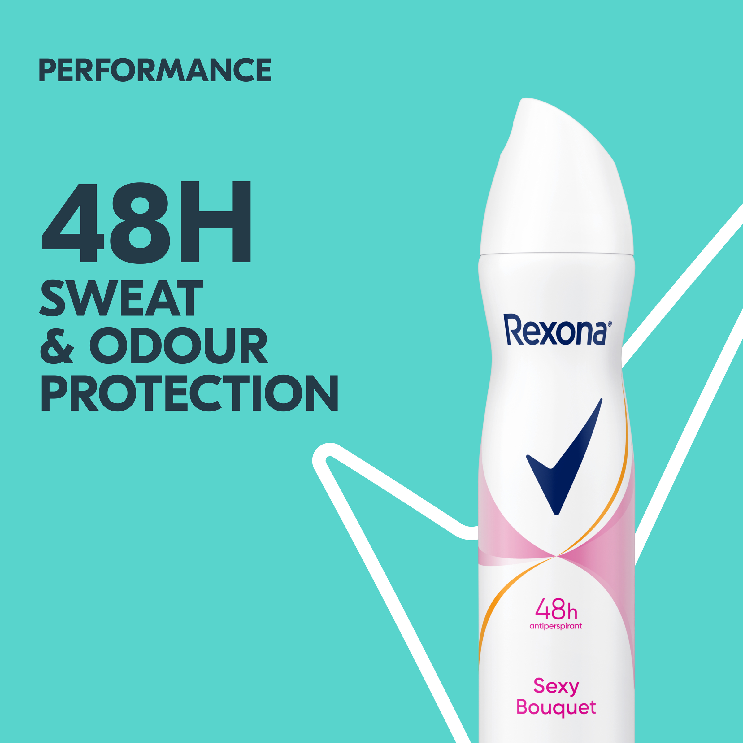 REXONA WOMEN ANTIPERSPIRANT SEXY BOUQUET 48HR 250ML - Image 4
