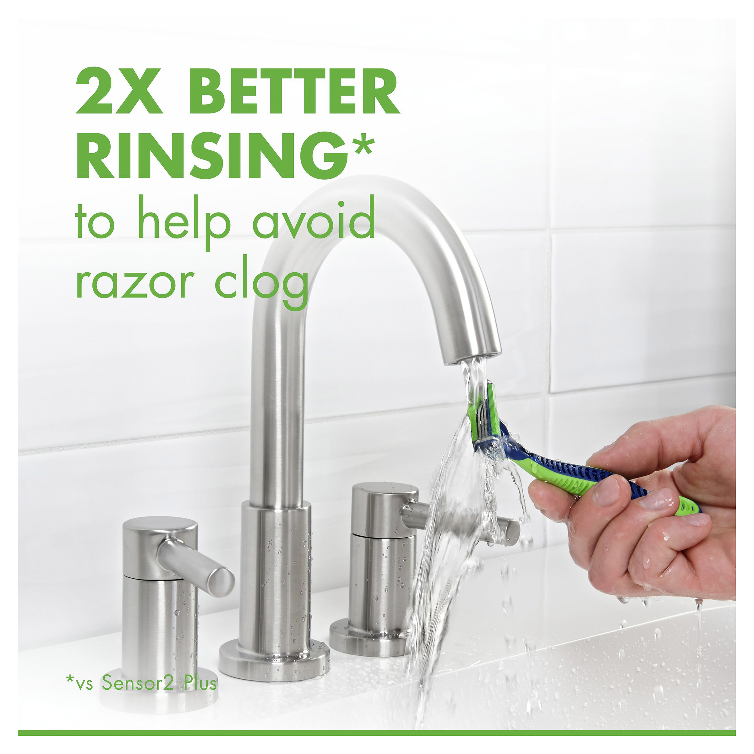 GILLETTE SENSOR 3 SENSITIVE DISPOSABLE RAZORS 4 PACK - Image 8