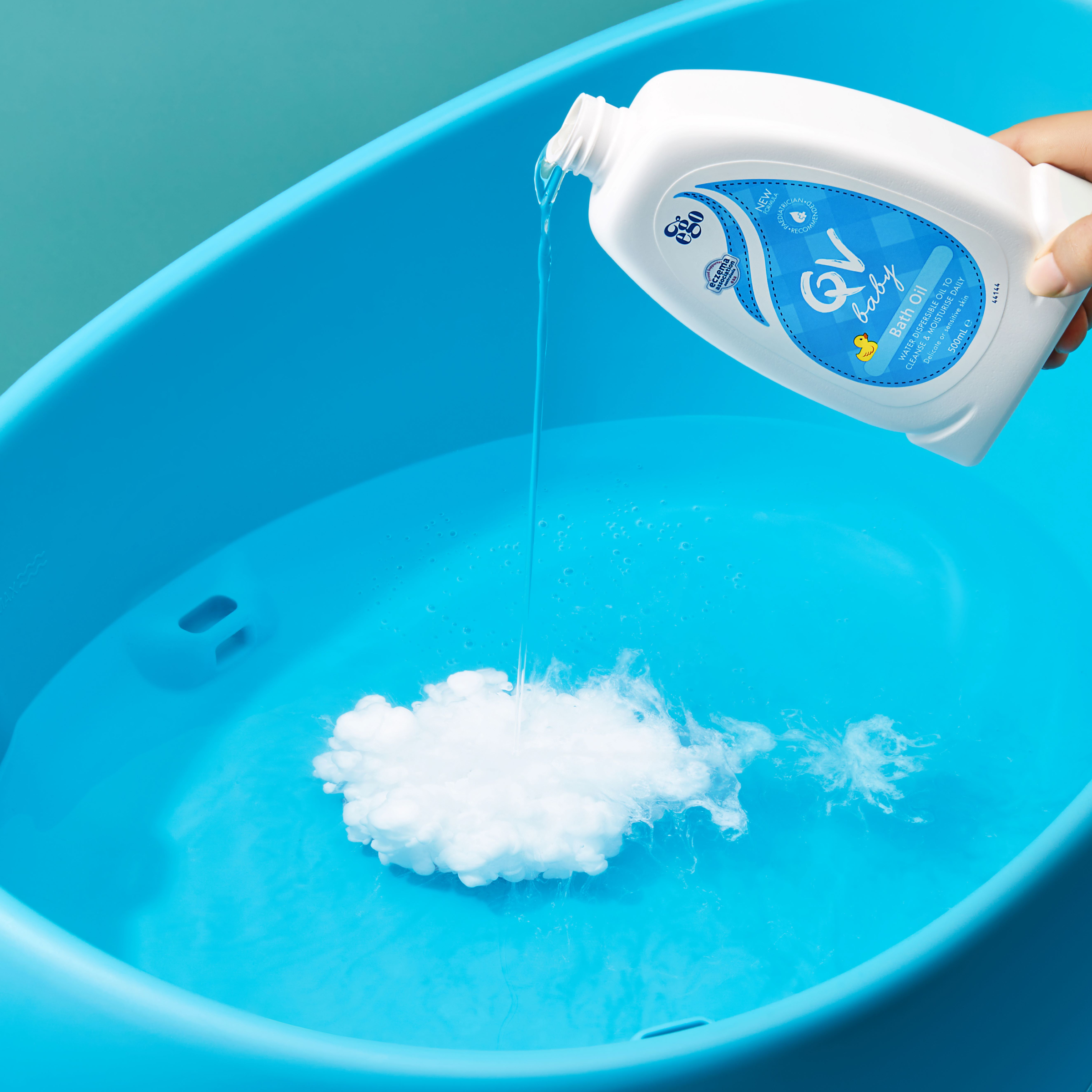 EGO QV BABY BATH OIL WITH VITAMIN E 500ML - Image 6