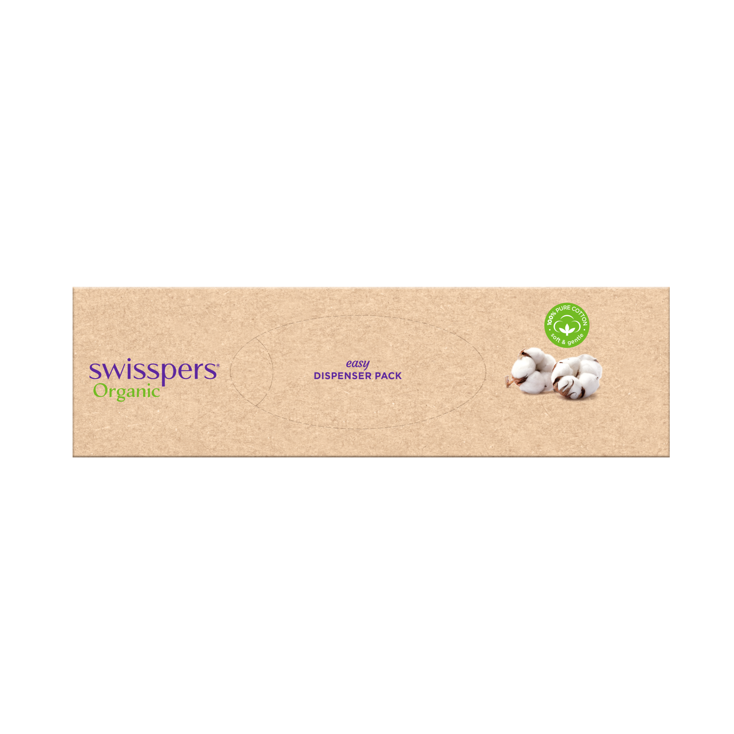 SWISSPERS ORGANIC ROUND PADS ECO DISPENSER 70 PACK - Image 3