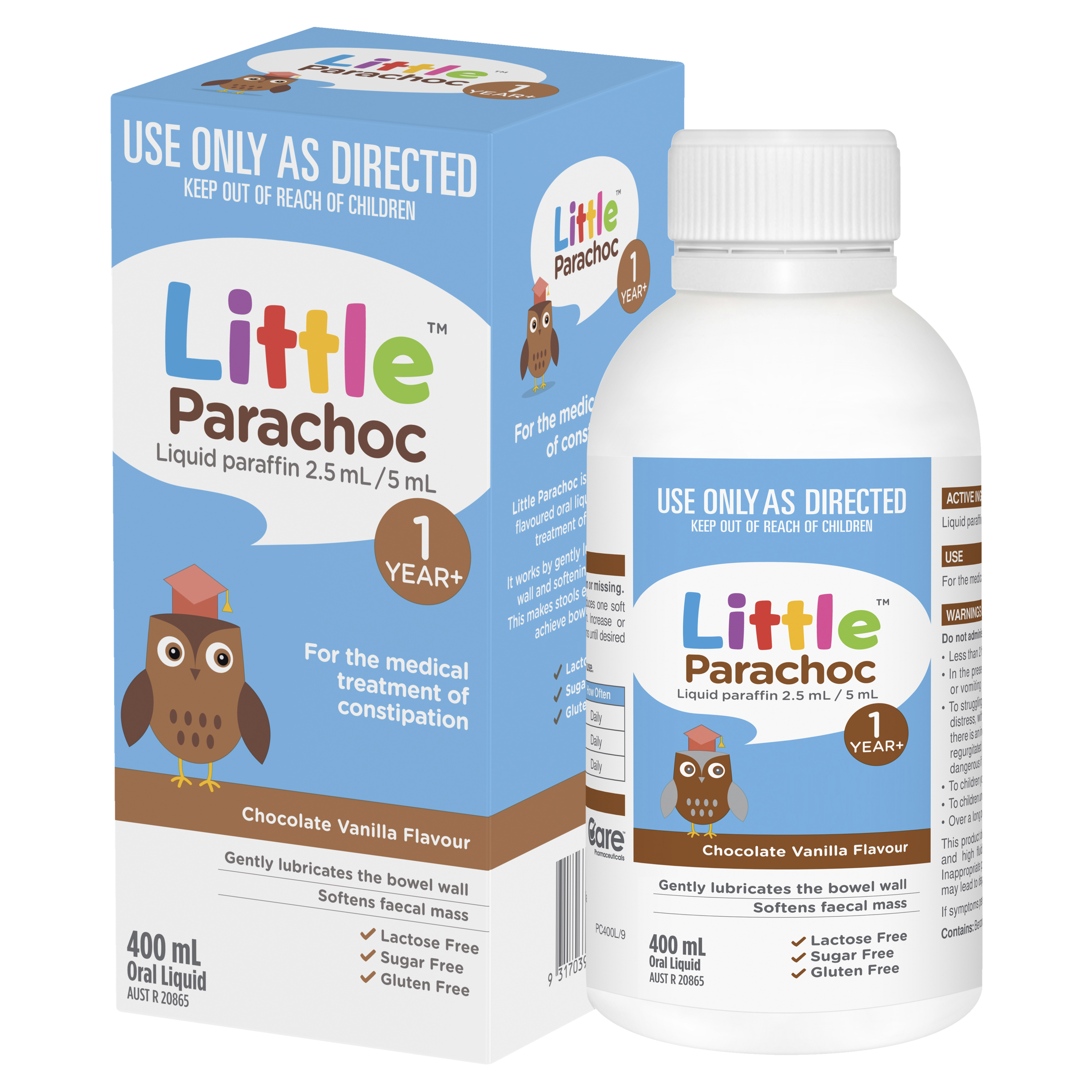 PARACHOC CHOCOLATE VANILLA LIQUID 400ML - Image 7