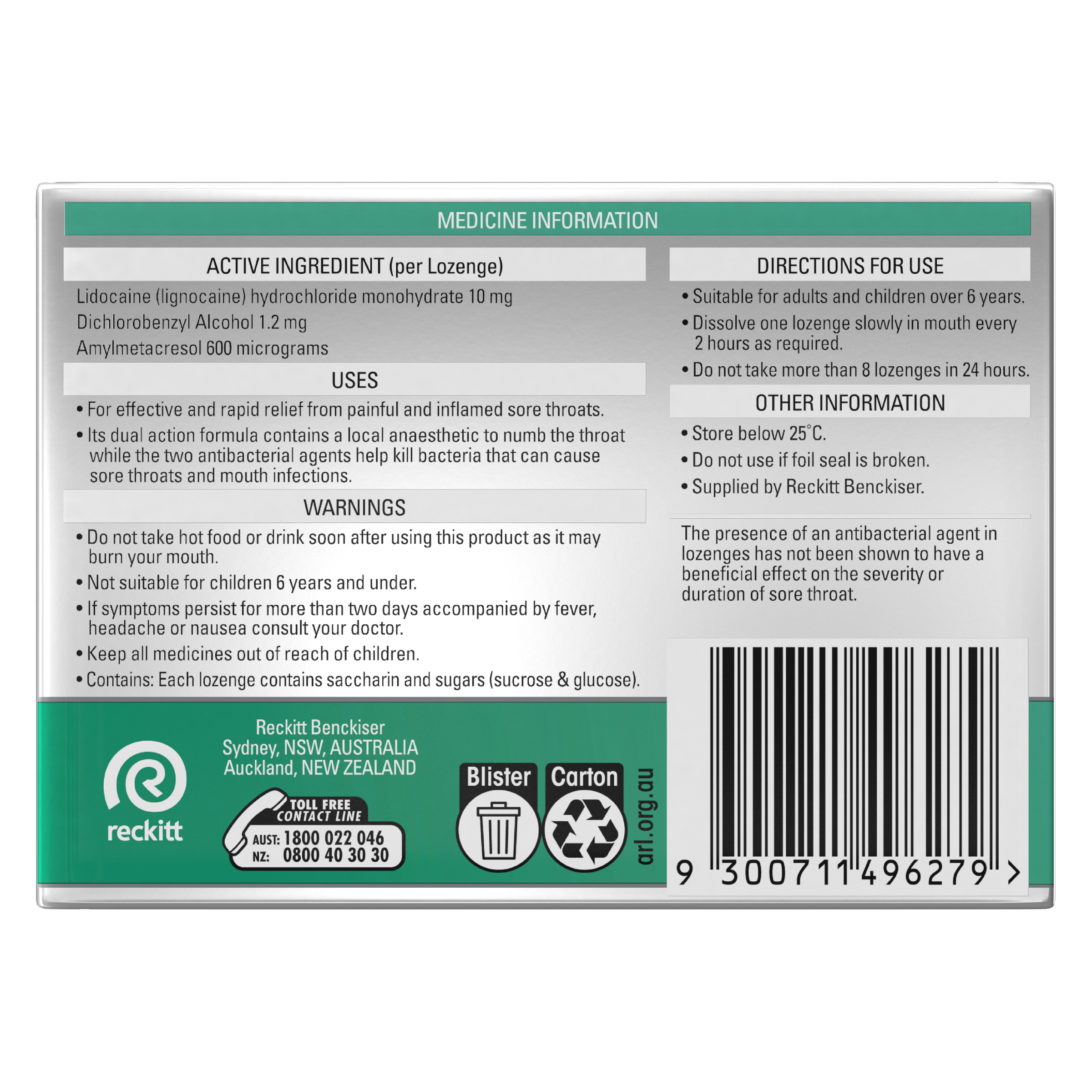 STREPSILS PLUS 36 LOZENGES - Image 4