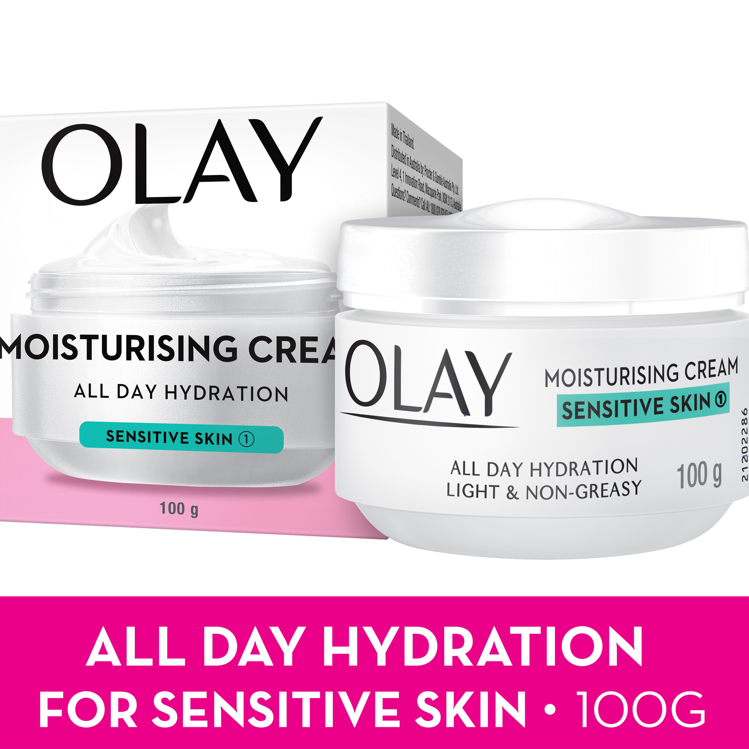 OLAY SENSITIVE MOISTURISING CREAM 100G - Image 7