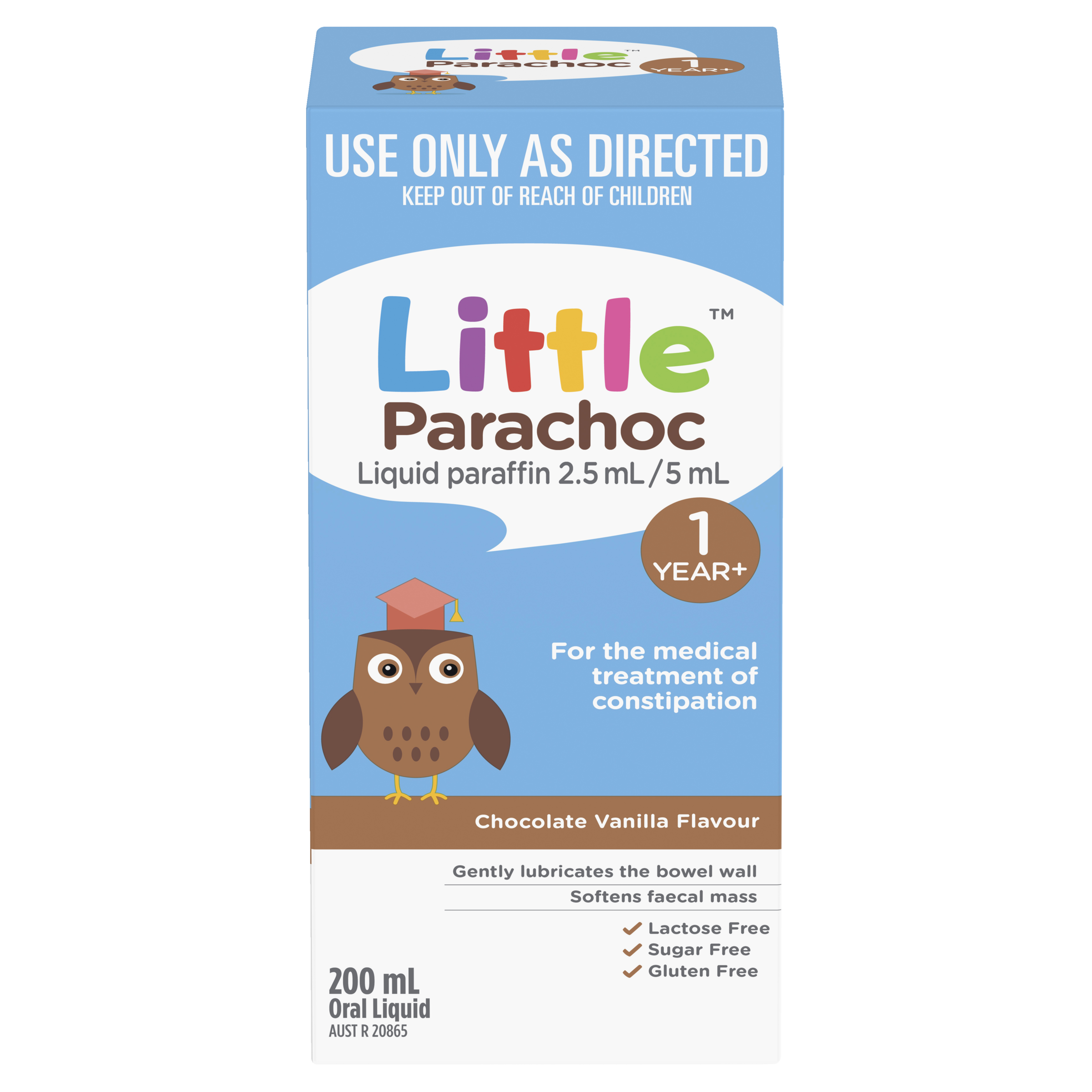 PARACHOC CHOCOLATE VANILLA 200ML LIQUID - Image 2