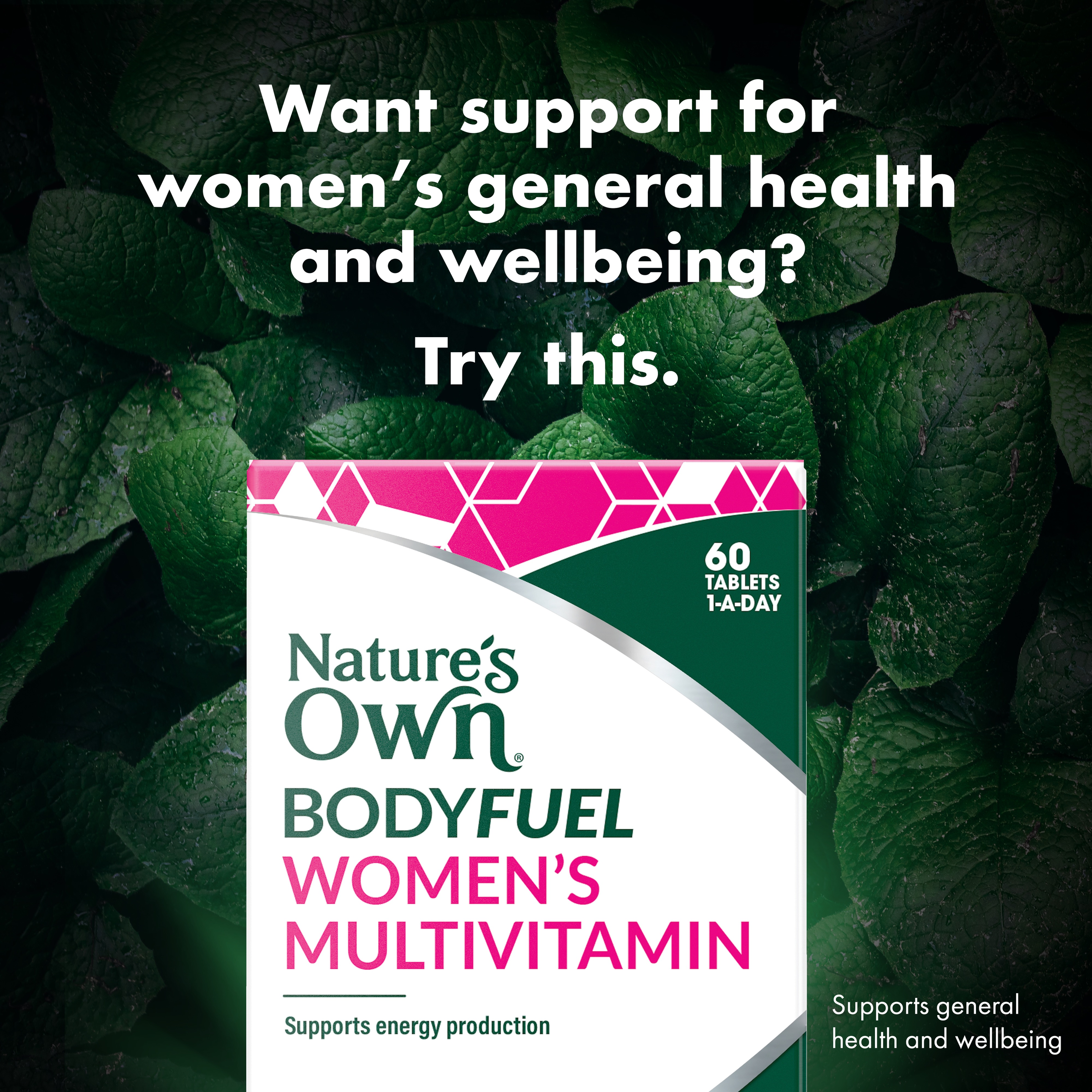NATURES OWN WOMEN BODY FUEL MULTIVITAMINS 60 TABS - Image 6