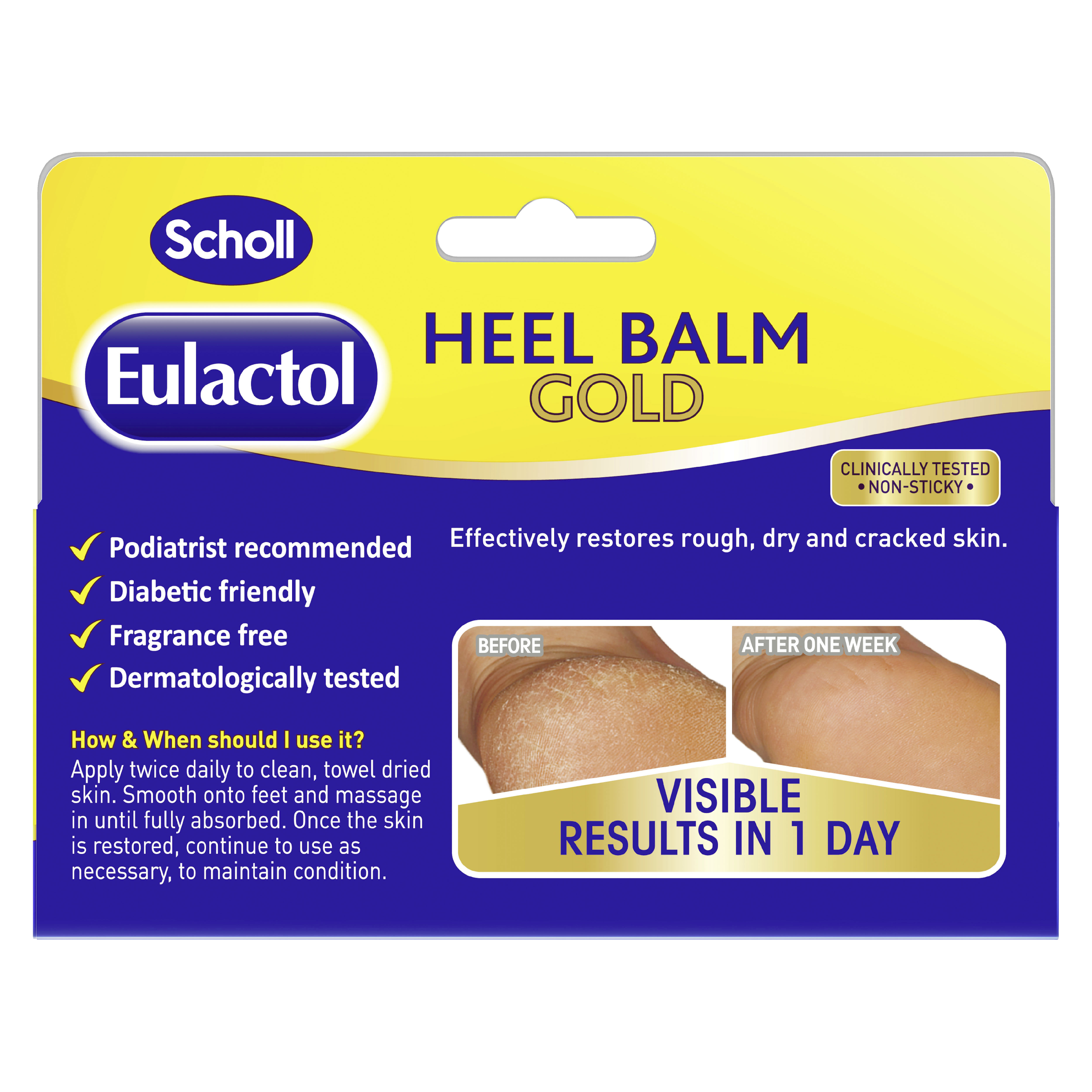 EULACTOL HEEL BALM GOLD 200G - Image 2