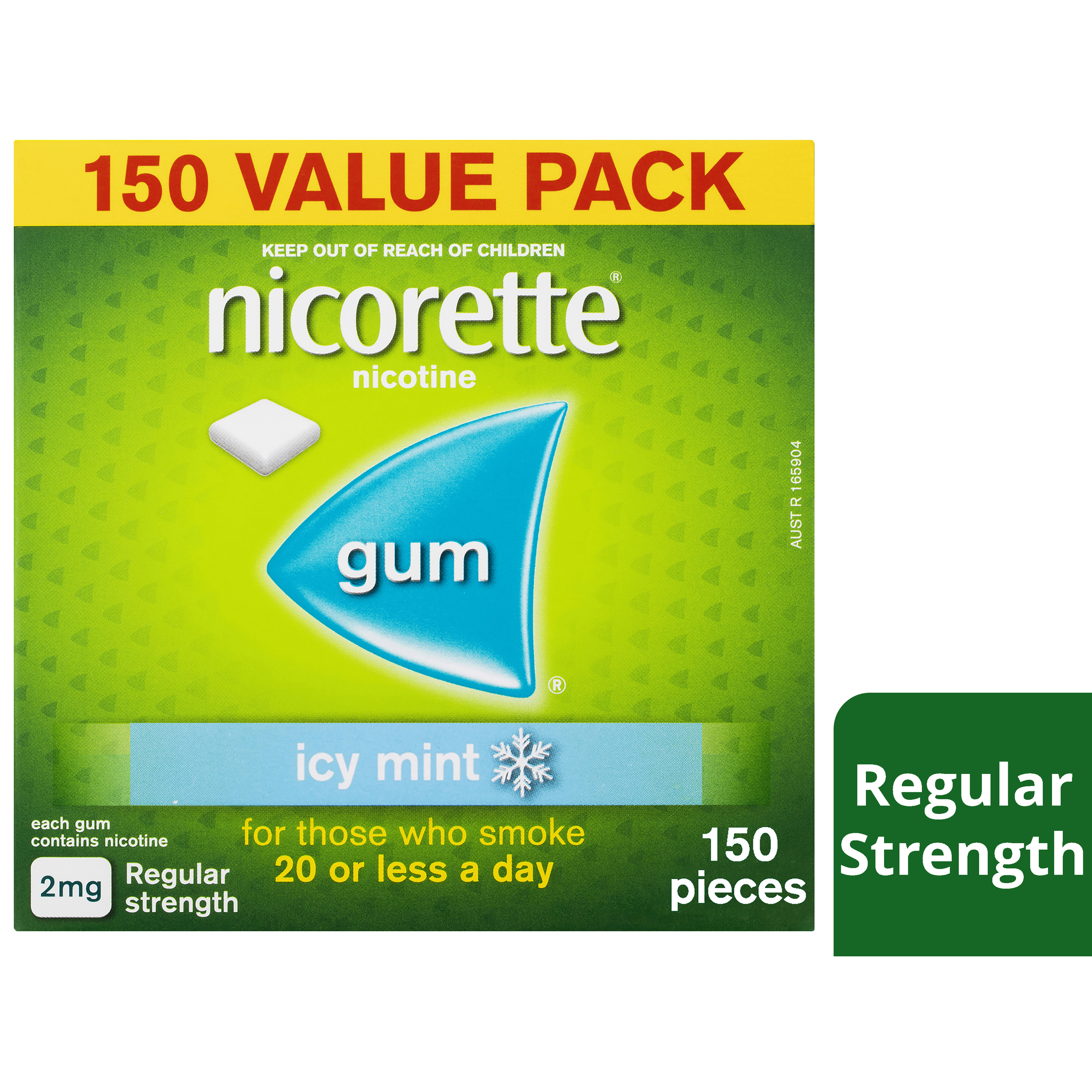 NICORETTE ICY MINT 2MG GUM 150 PACK - Image 8